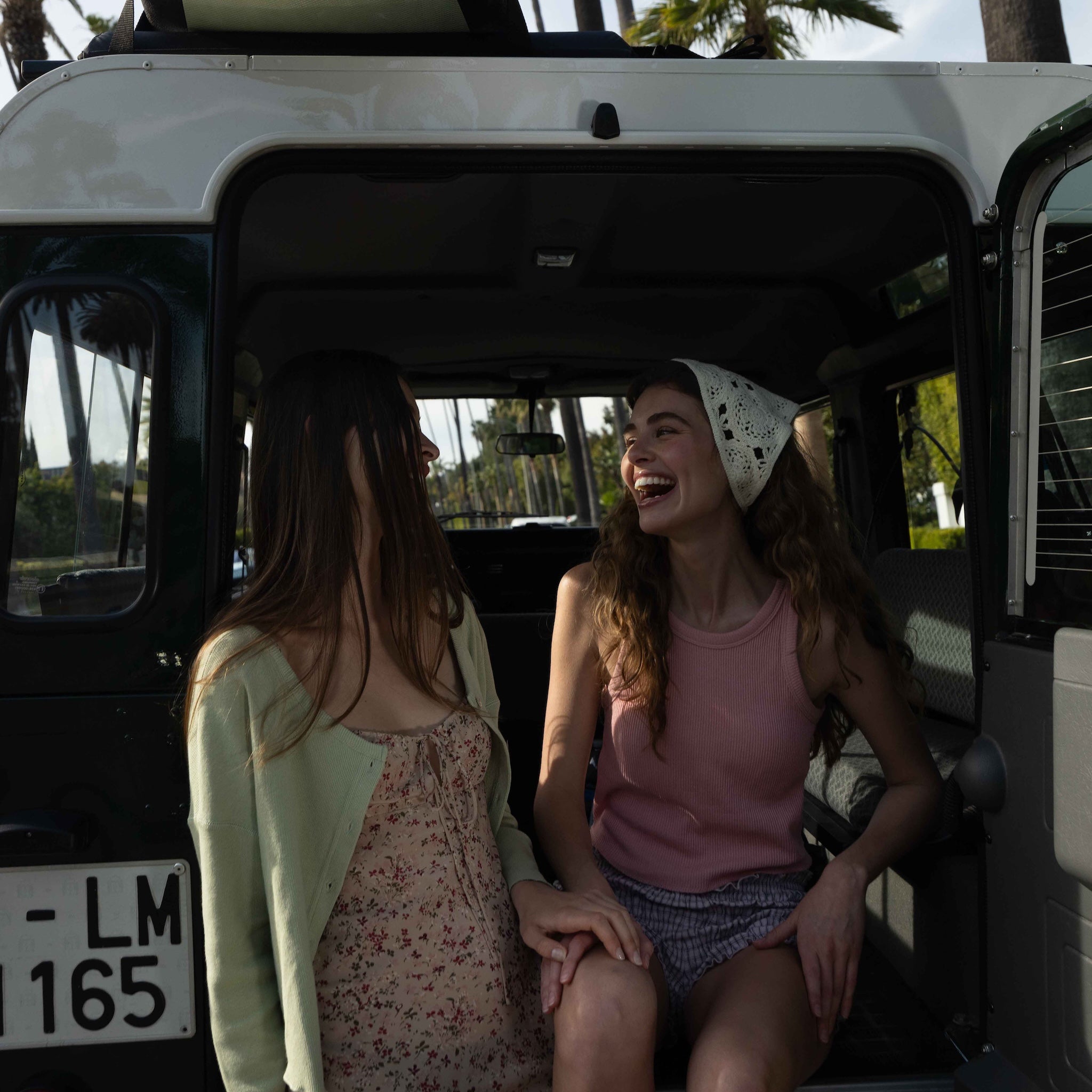 C/L 2FACE padded short American slim tank