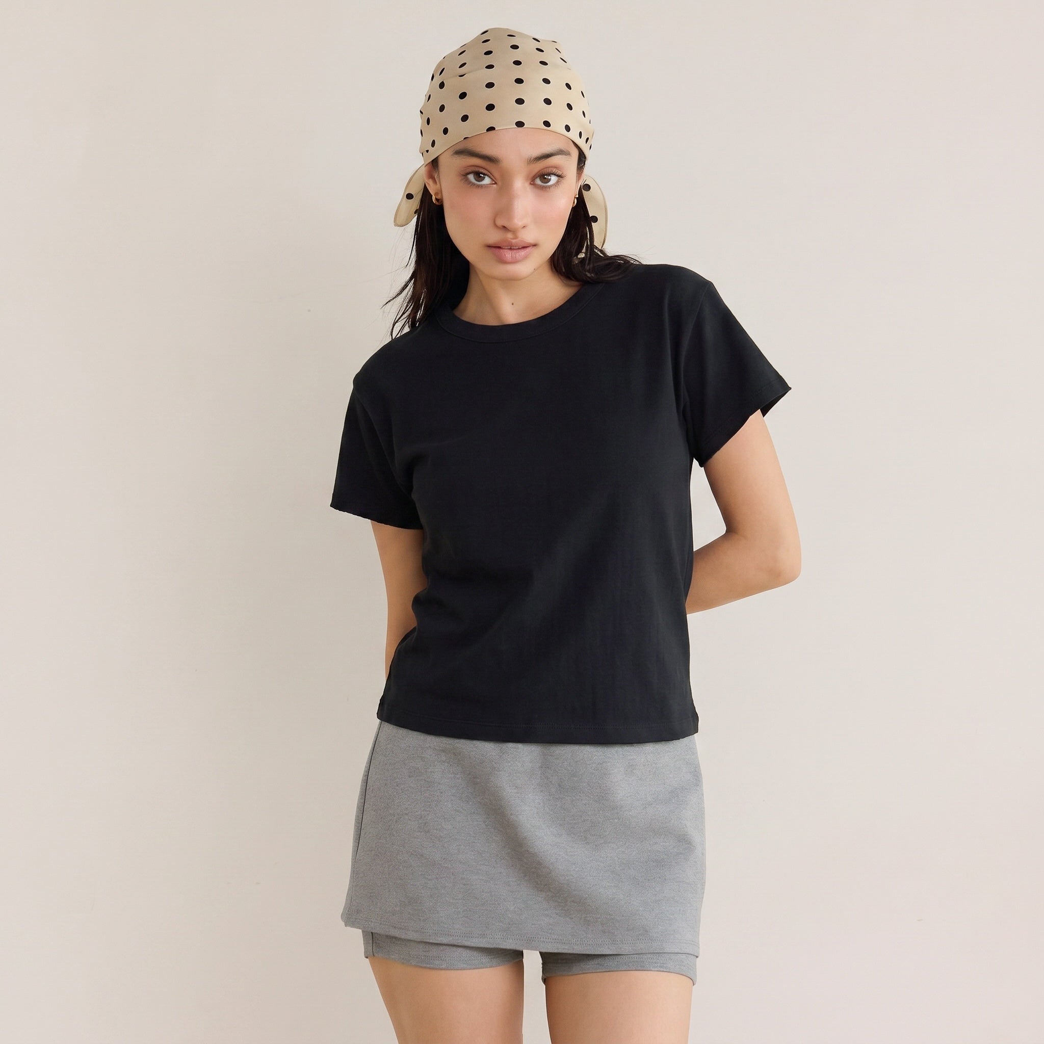 C/2FACE Circle Neck T-shirt