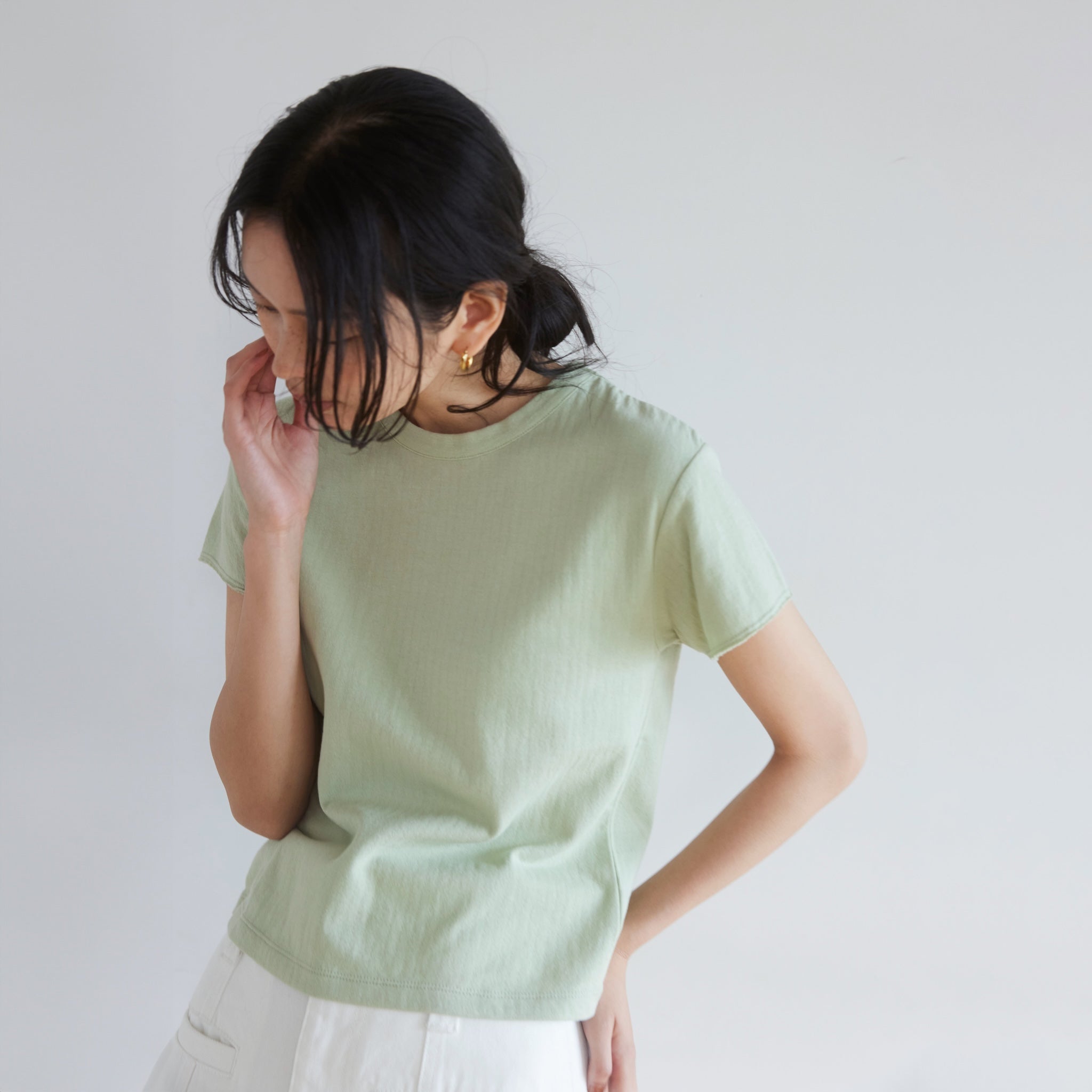 C/2FACE サークルネックTシャツ