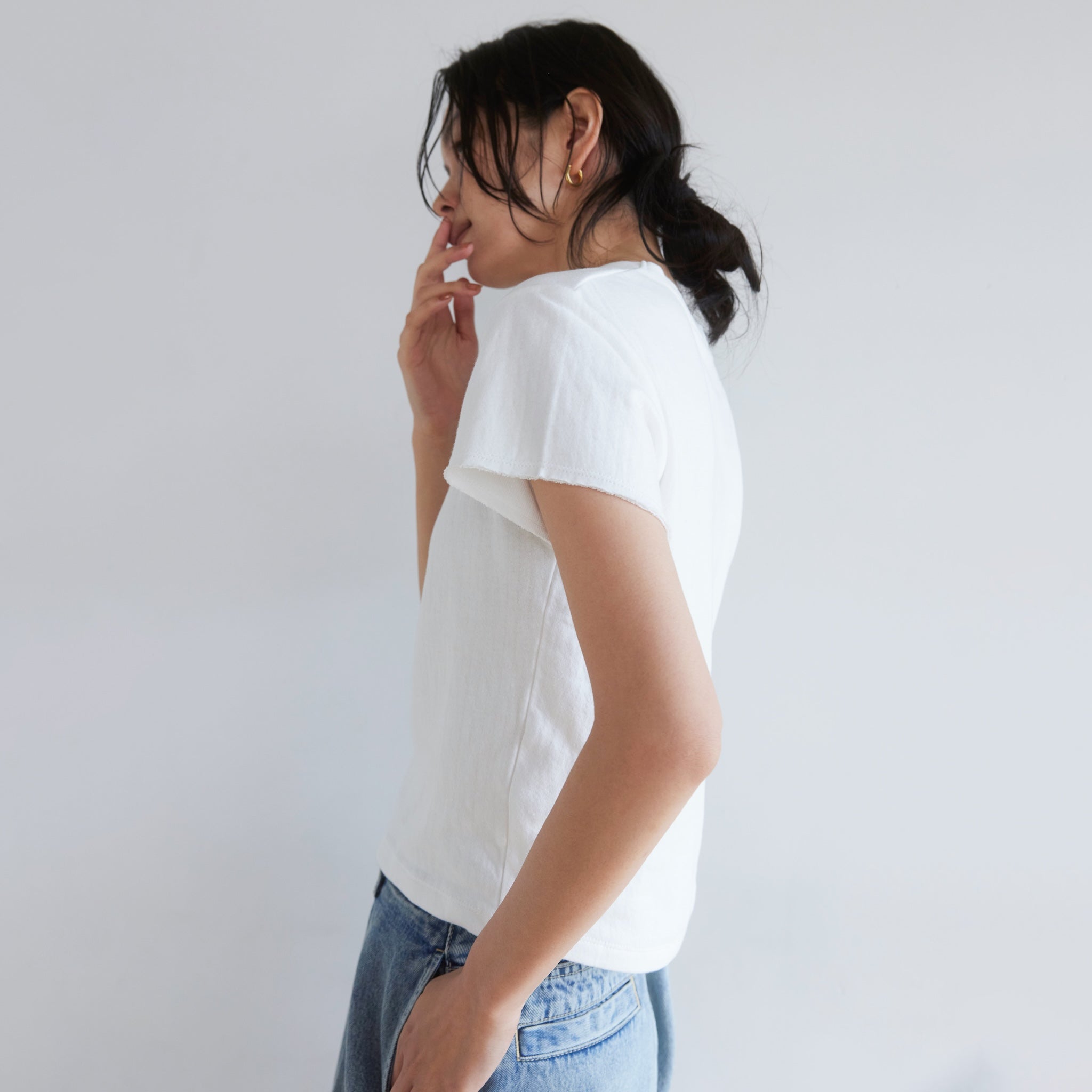 C/2FACE サークルネックTシャツ