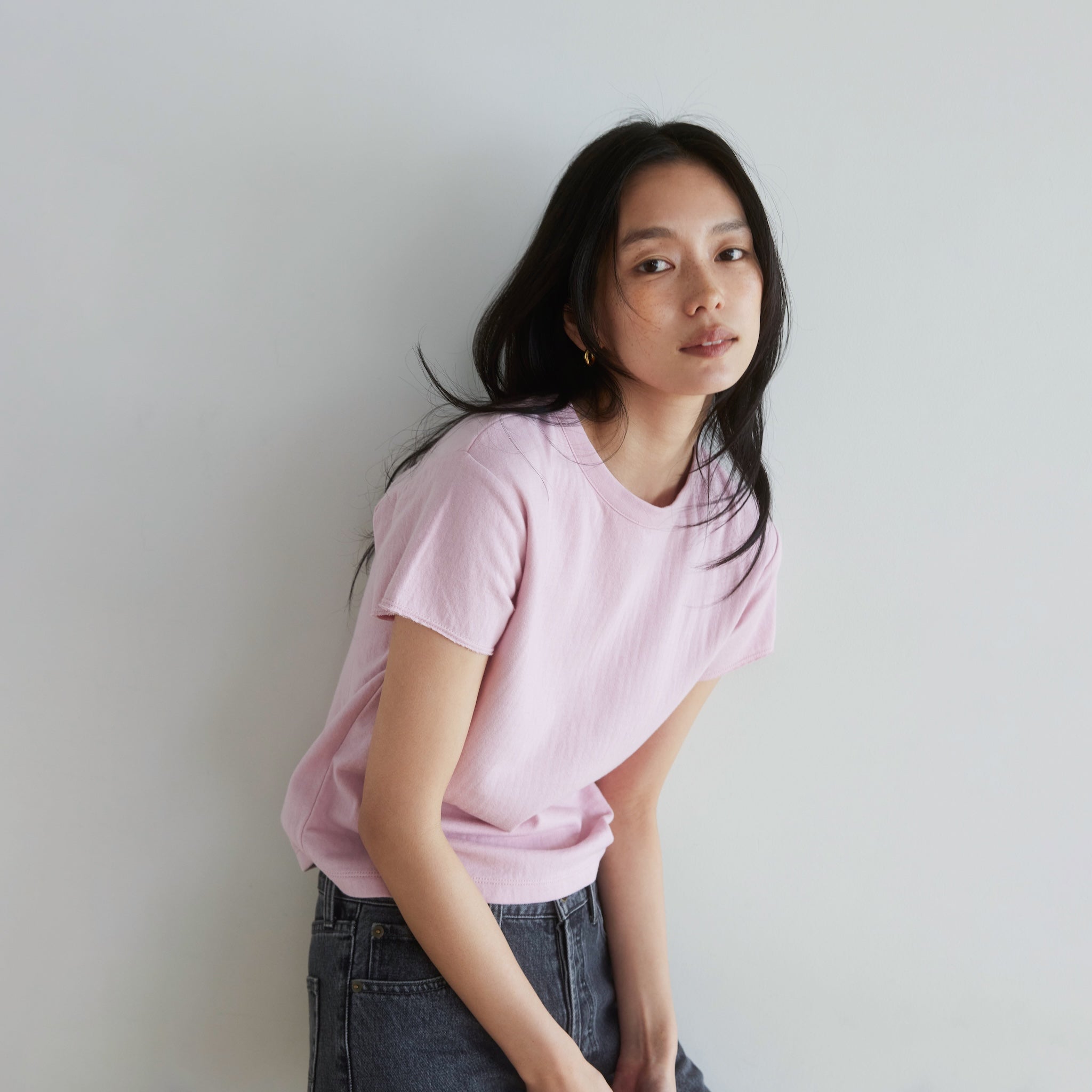 C/2FACE サークルネックTシャツ