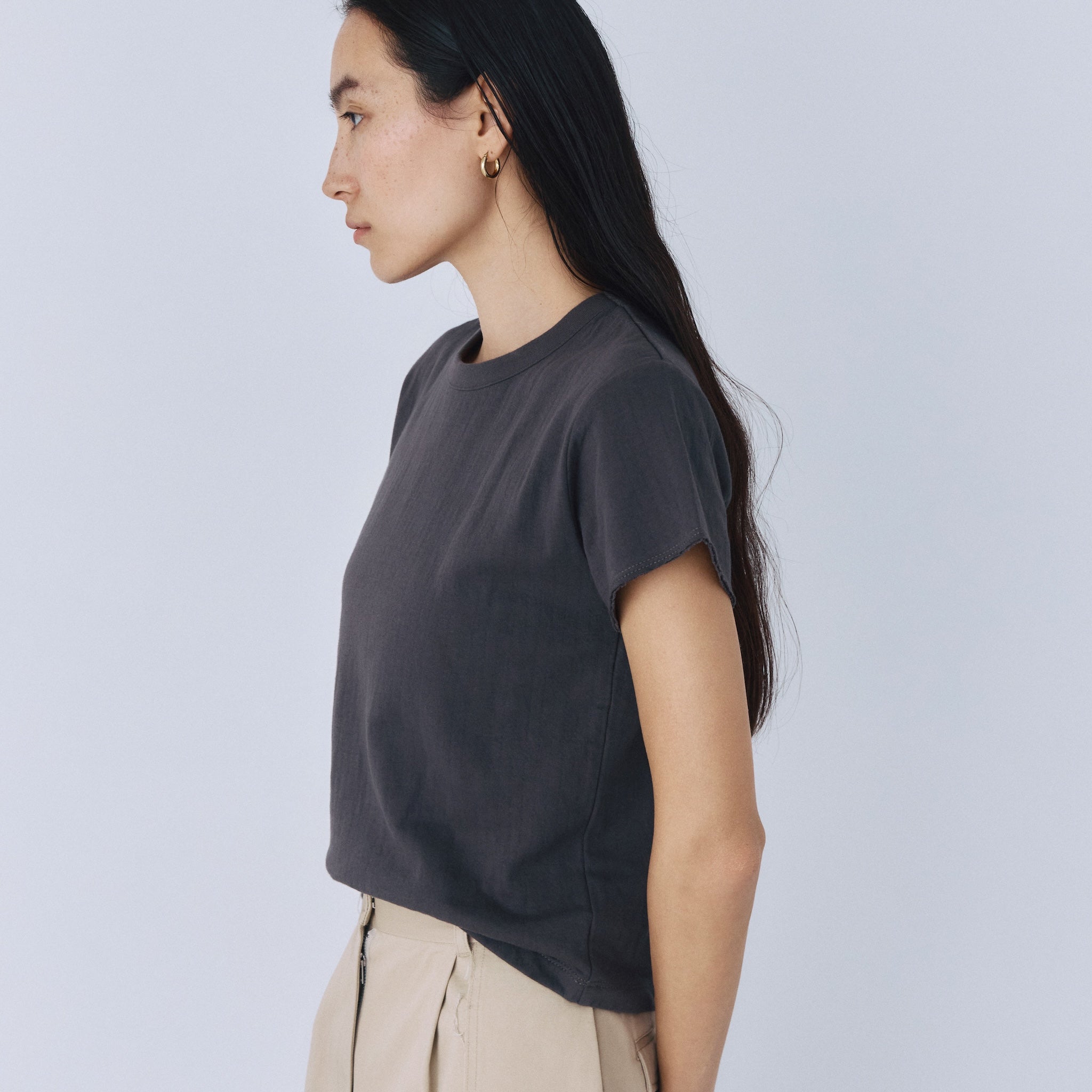 C/2FACE サークルネックTシャツ