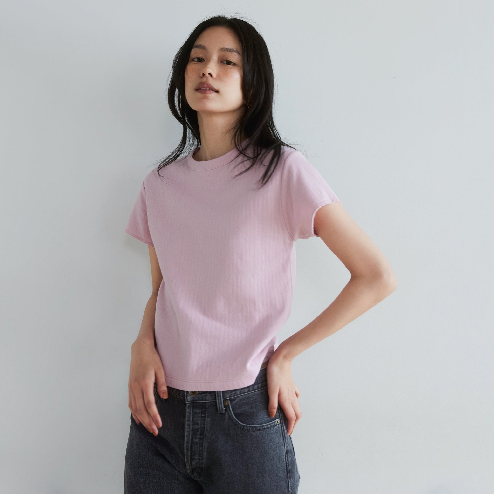 C/2FACE サークルネックTシャツ