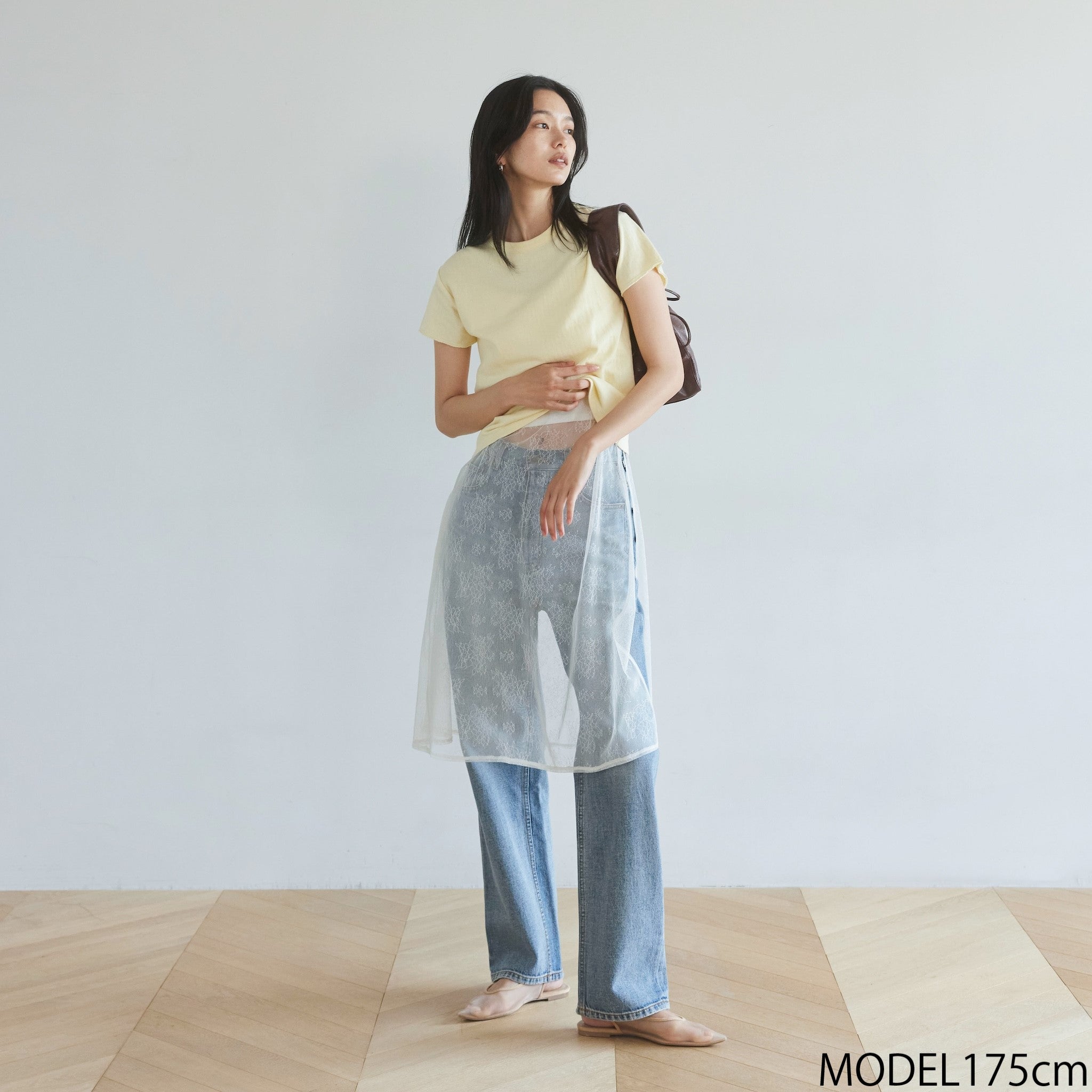 C/2FACE サークルネックTシャツ