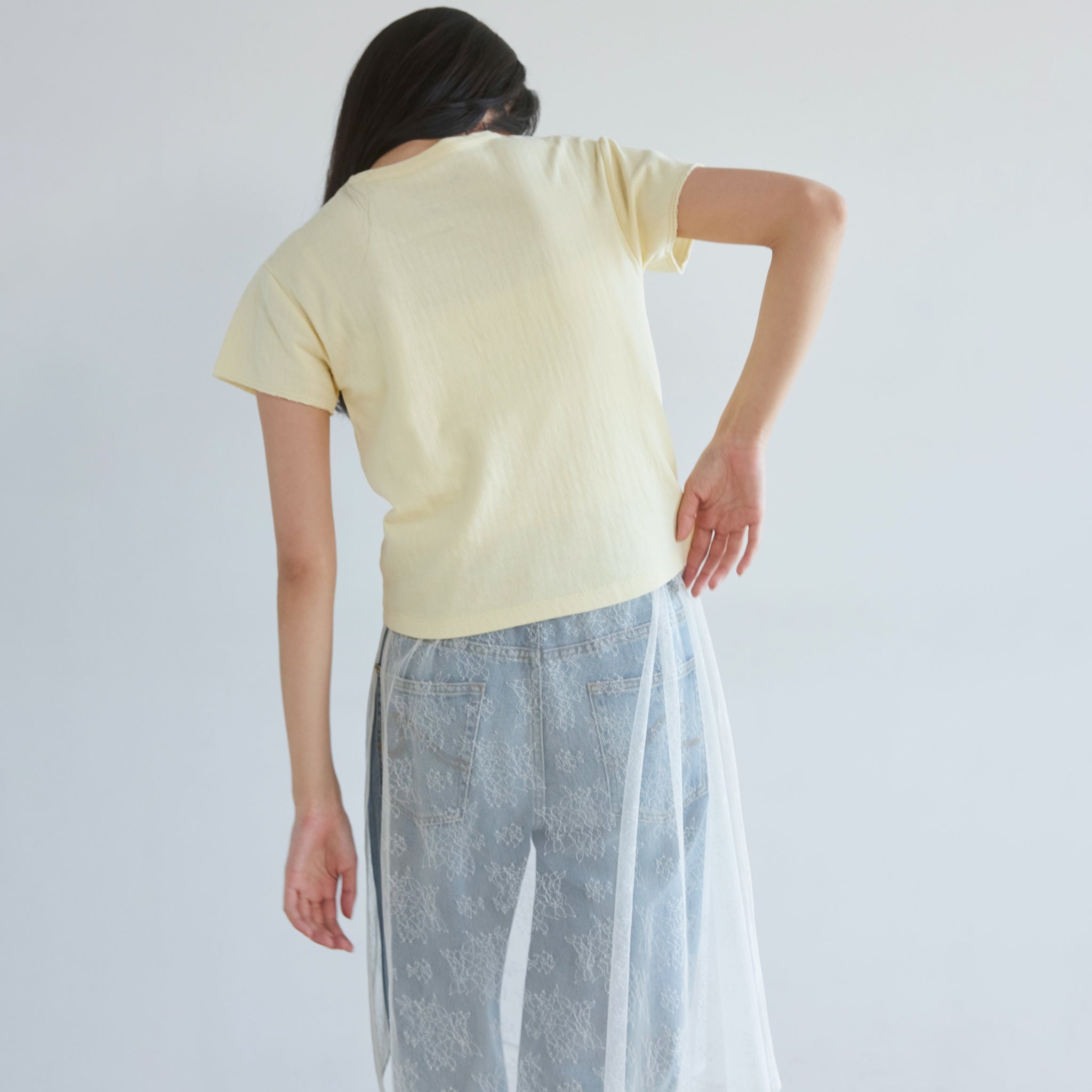 C/2FACE サークルネックTシャツ