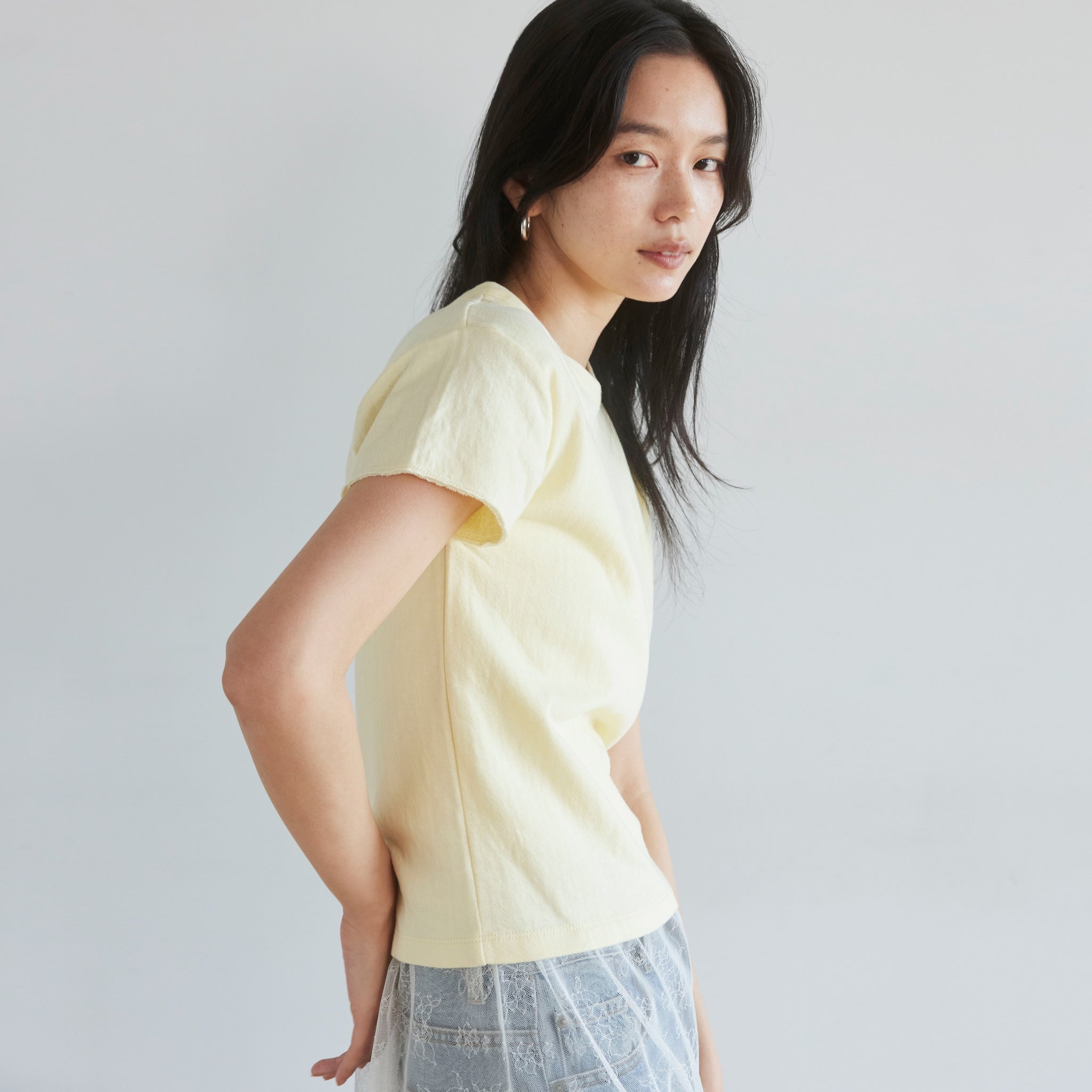 C/2FACE サークルネックTシャツ