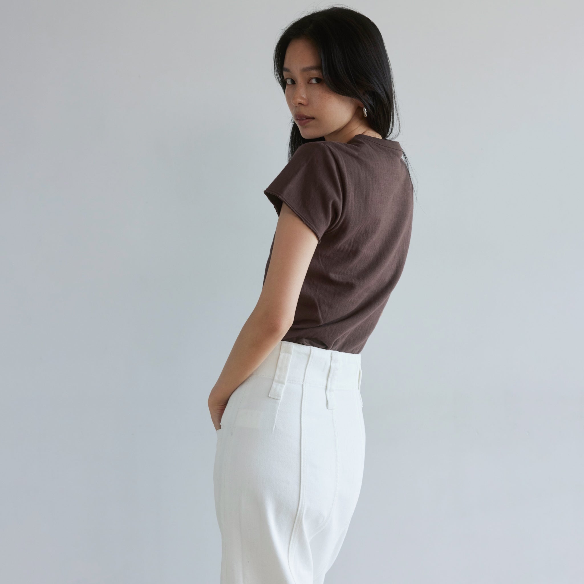 C/2FACE サークルネックTシャツ