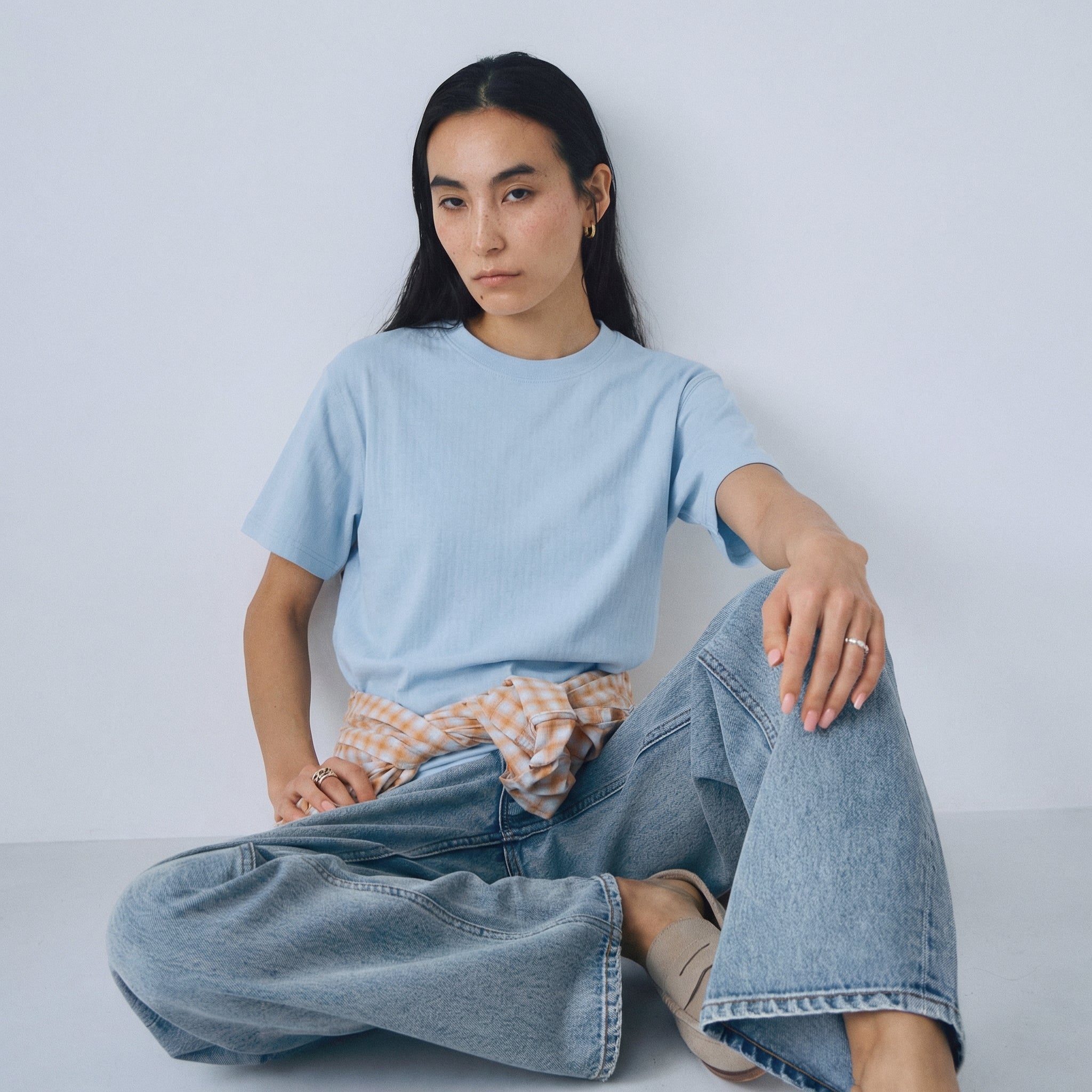 C/2FACE Crew neck MEDIUM T-shirt