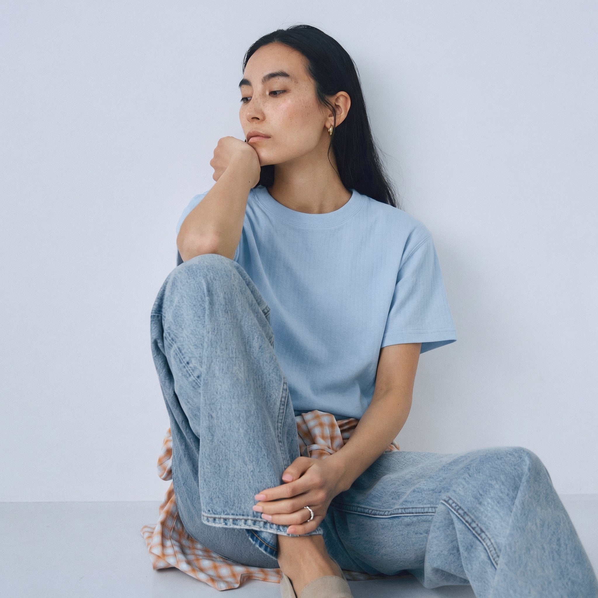 C/2FACE Crew neck MEDIUM T-shirt