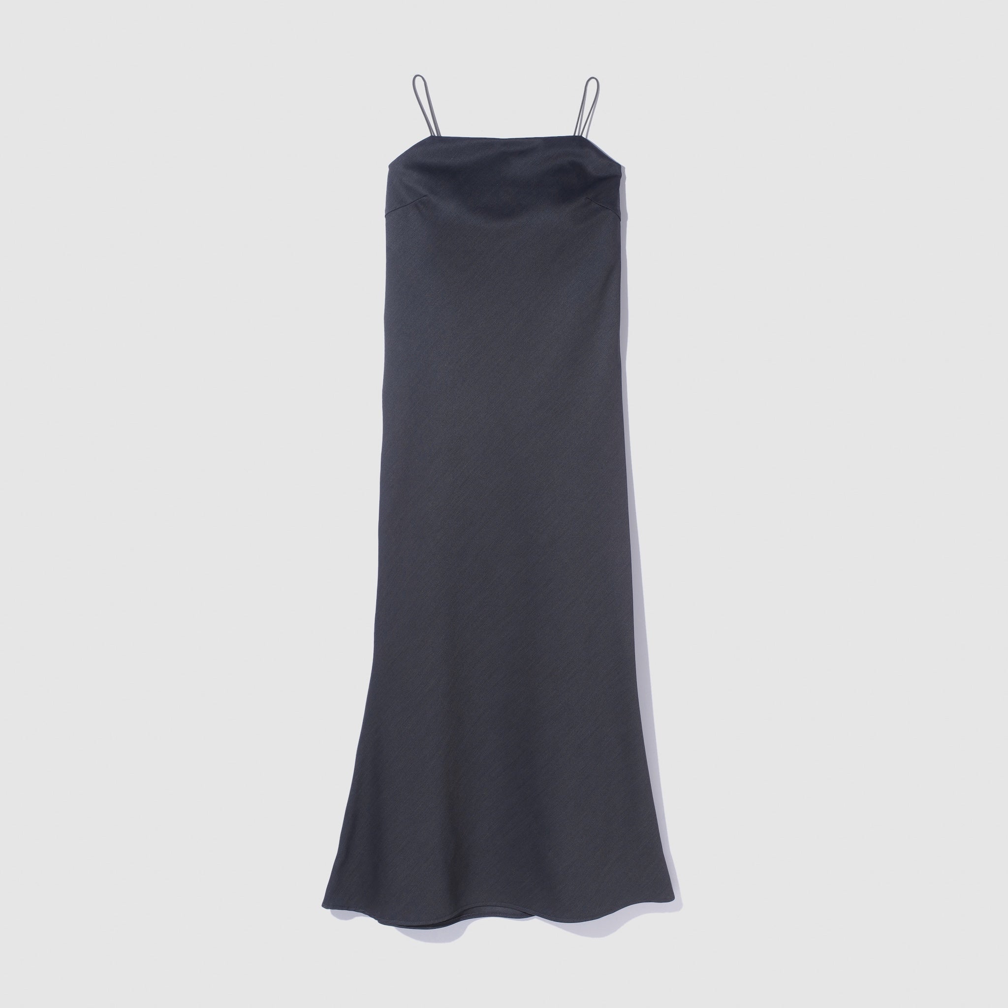 Soft flare spaghetti dress