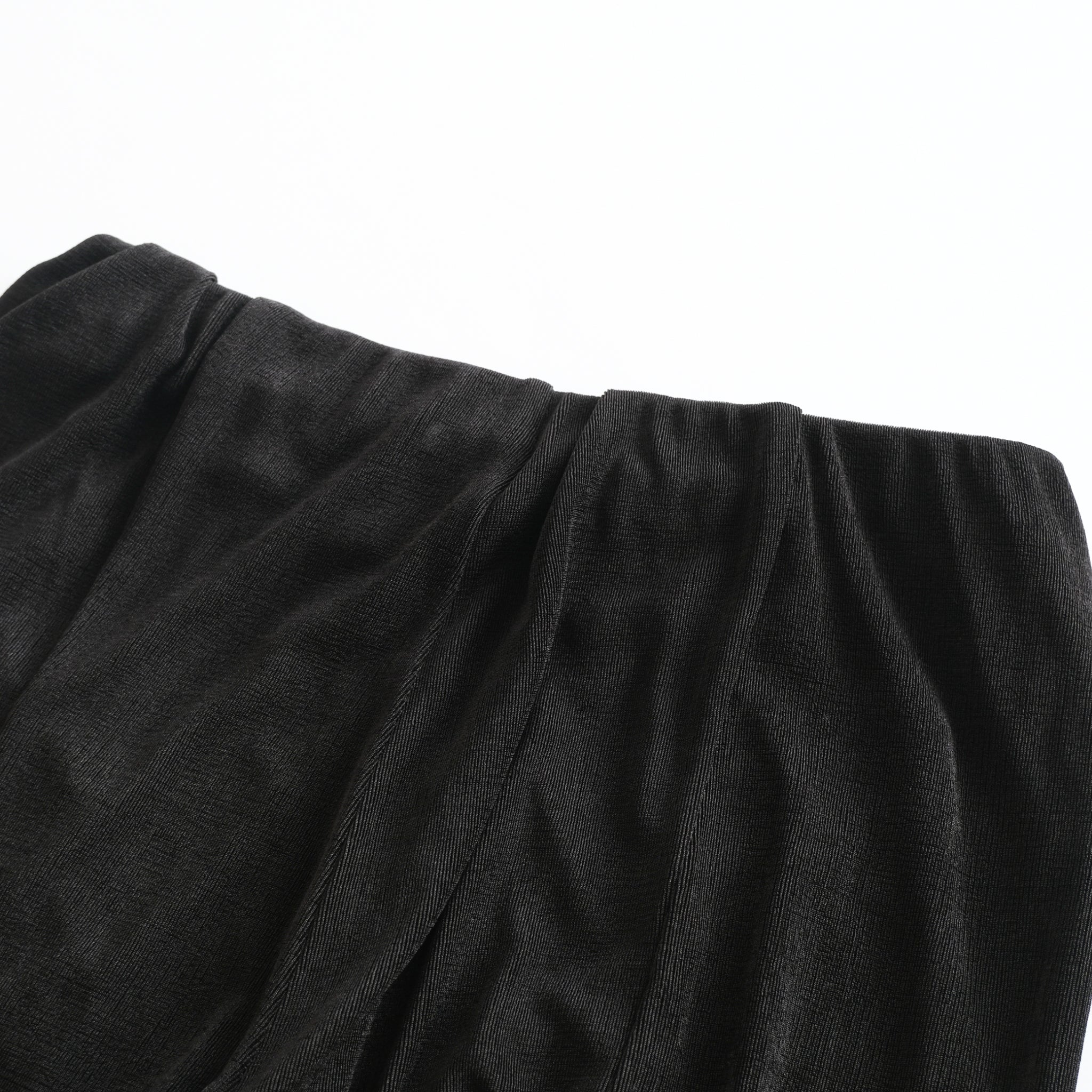 BACKスリットGLOSS RIBパンツ