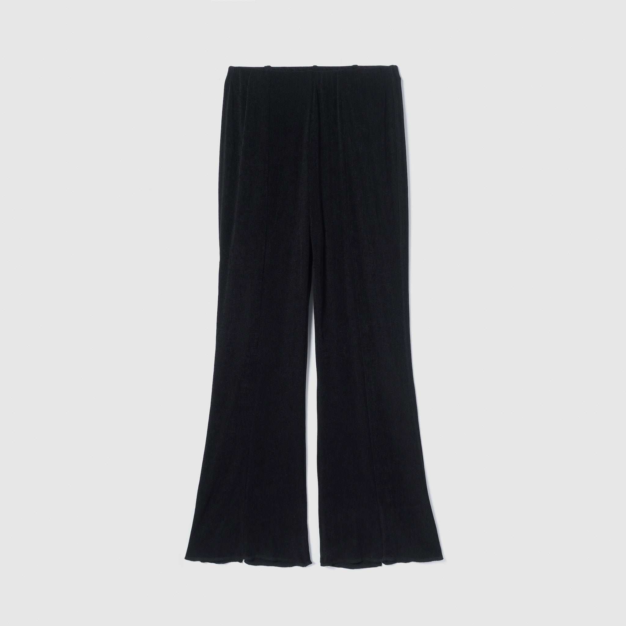 BACKスリットGLOSS RIBパンツ