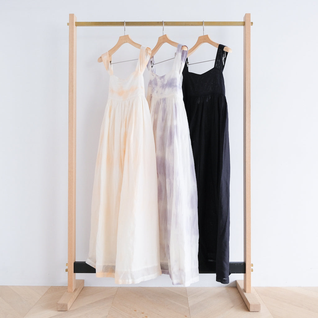 Brushed Dyed Back Ribbon Dress