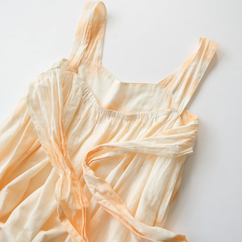 Brushed Dyed Back Ribbon Dress