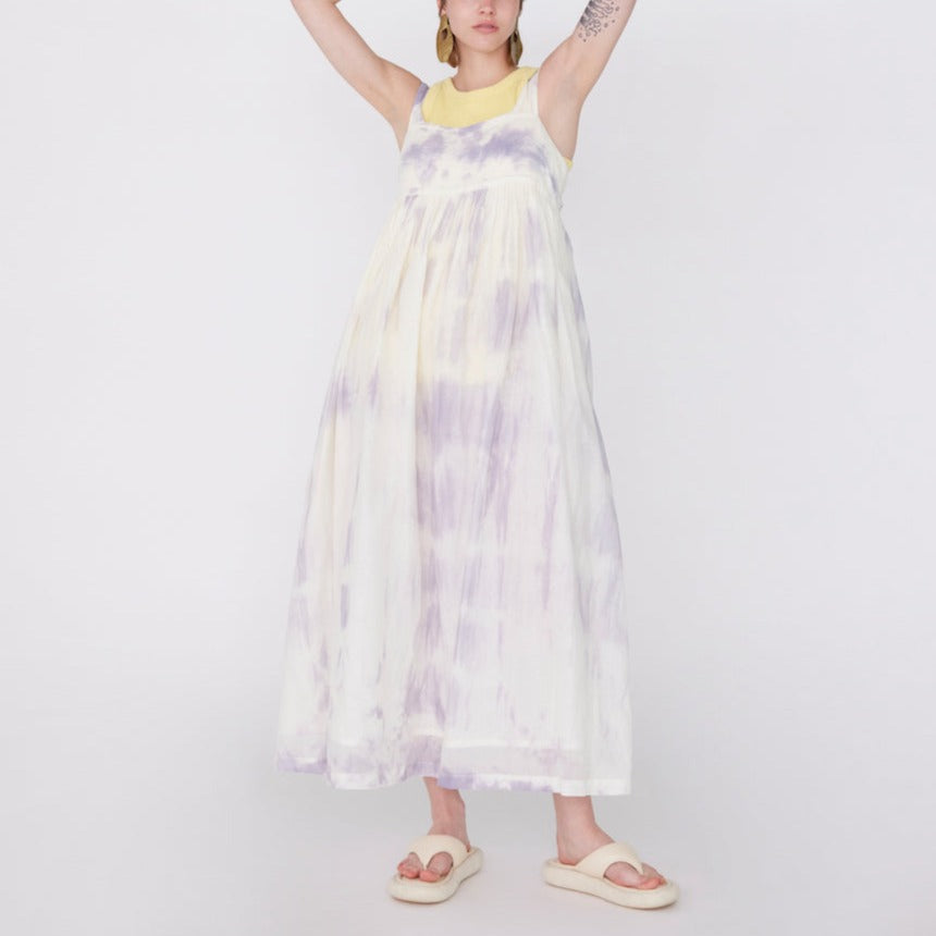 Brushed Dyed Back Ribbon Dress