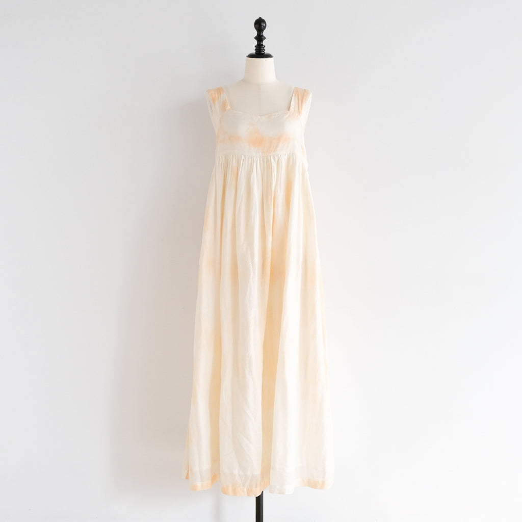 Brushed Dyed Back Ribbon Dress