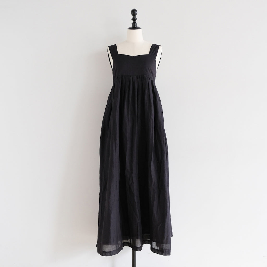 Brushed Dyed Back Ribbon Dress