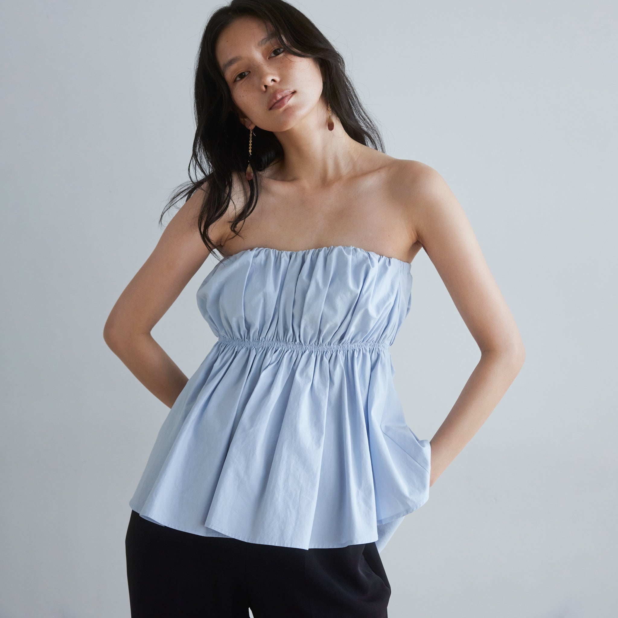 ウエストShapeパッドinベアトップス