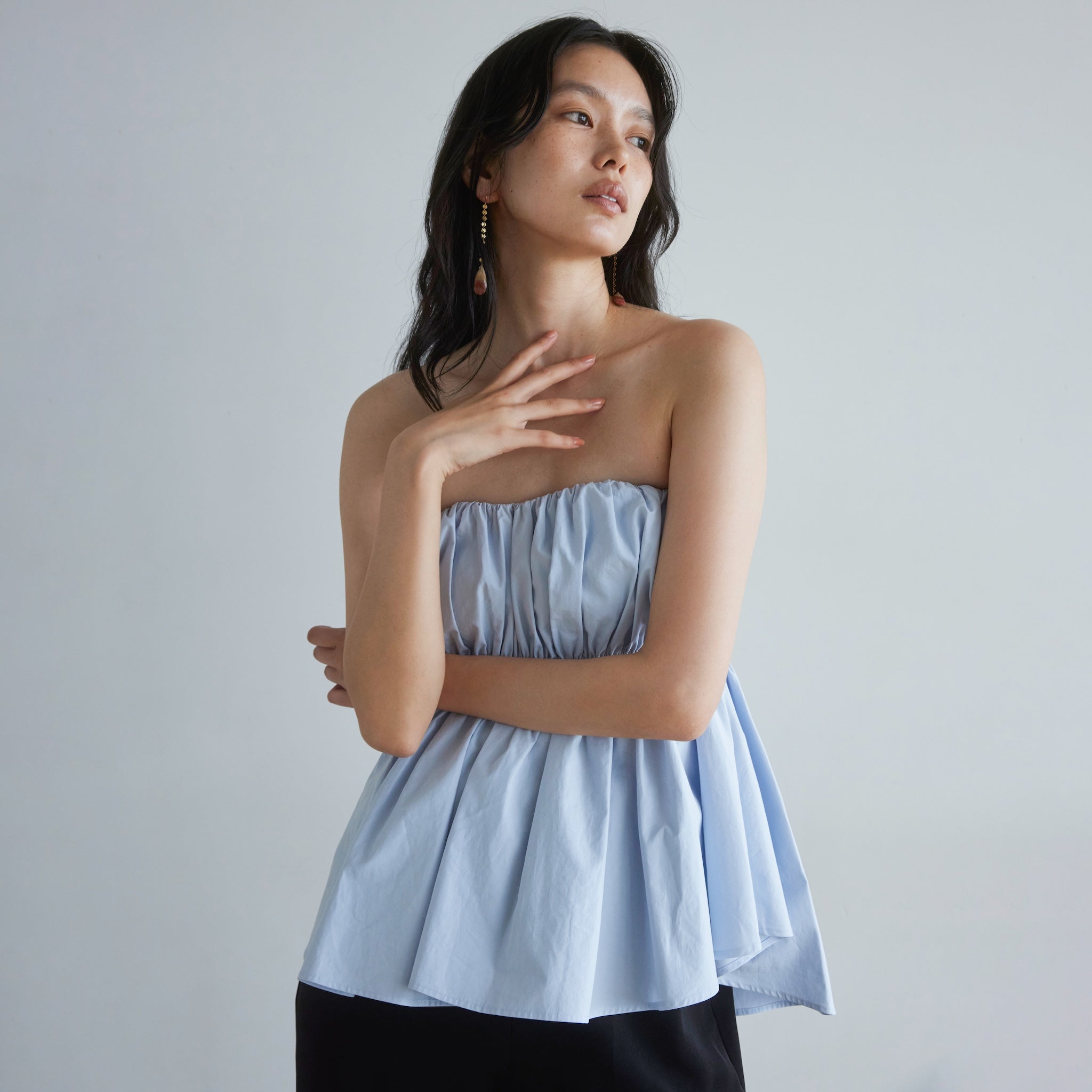 ウエストShapeパッドinベアトップス