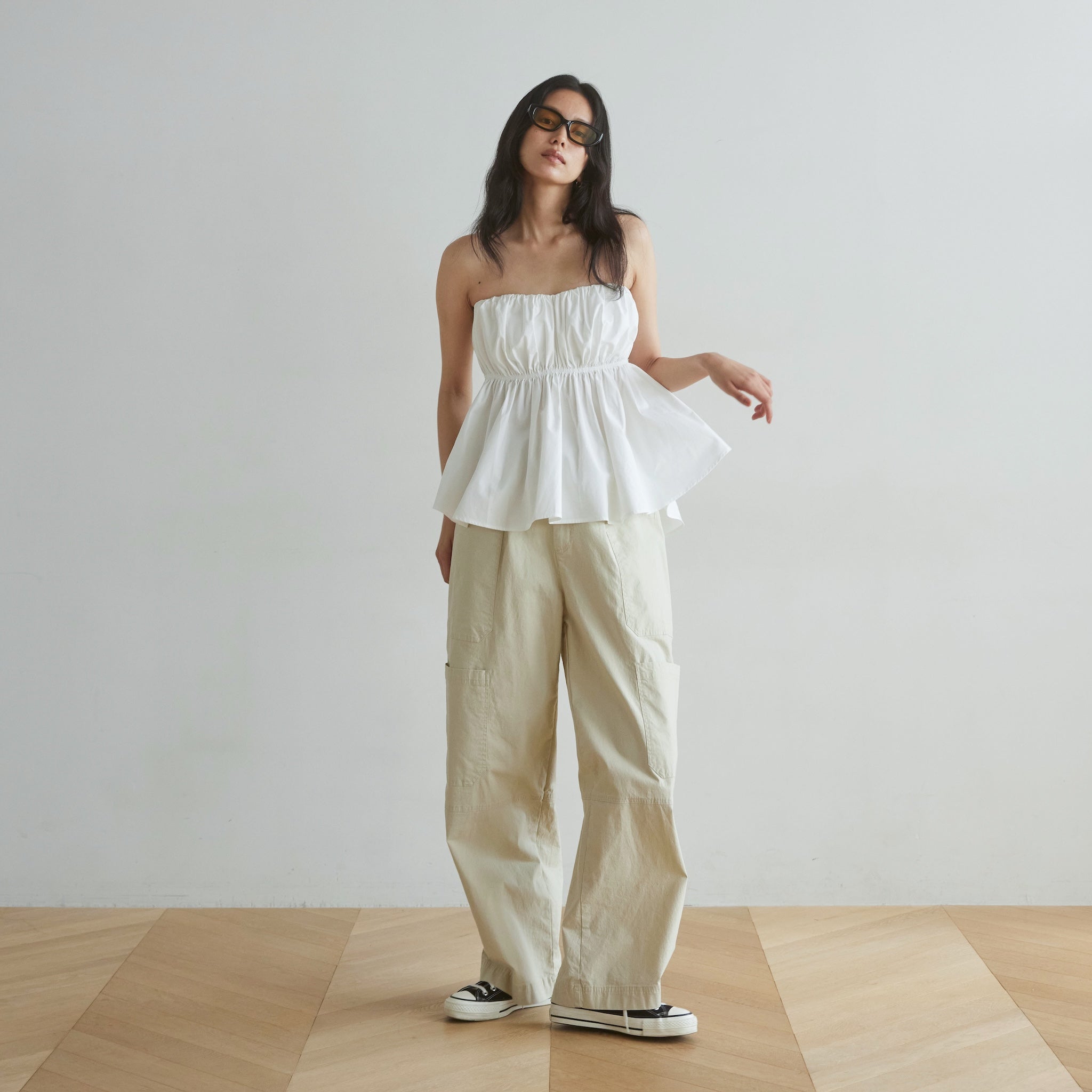 ウエストShapeパッドinベアトップス