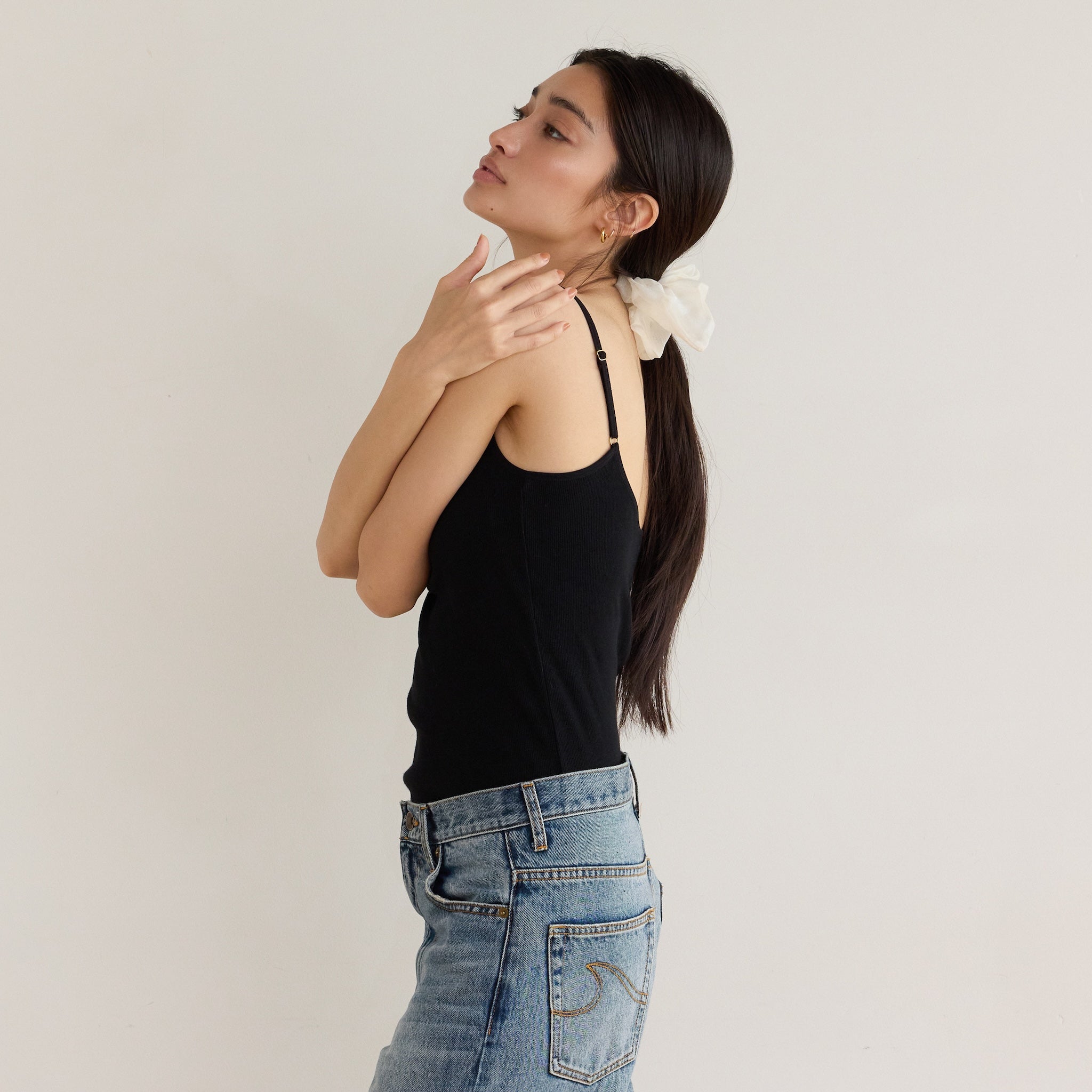 Fit Pad Back Open Cami