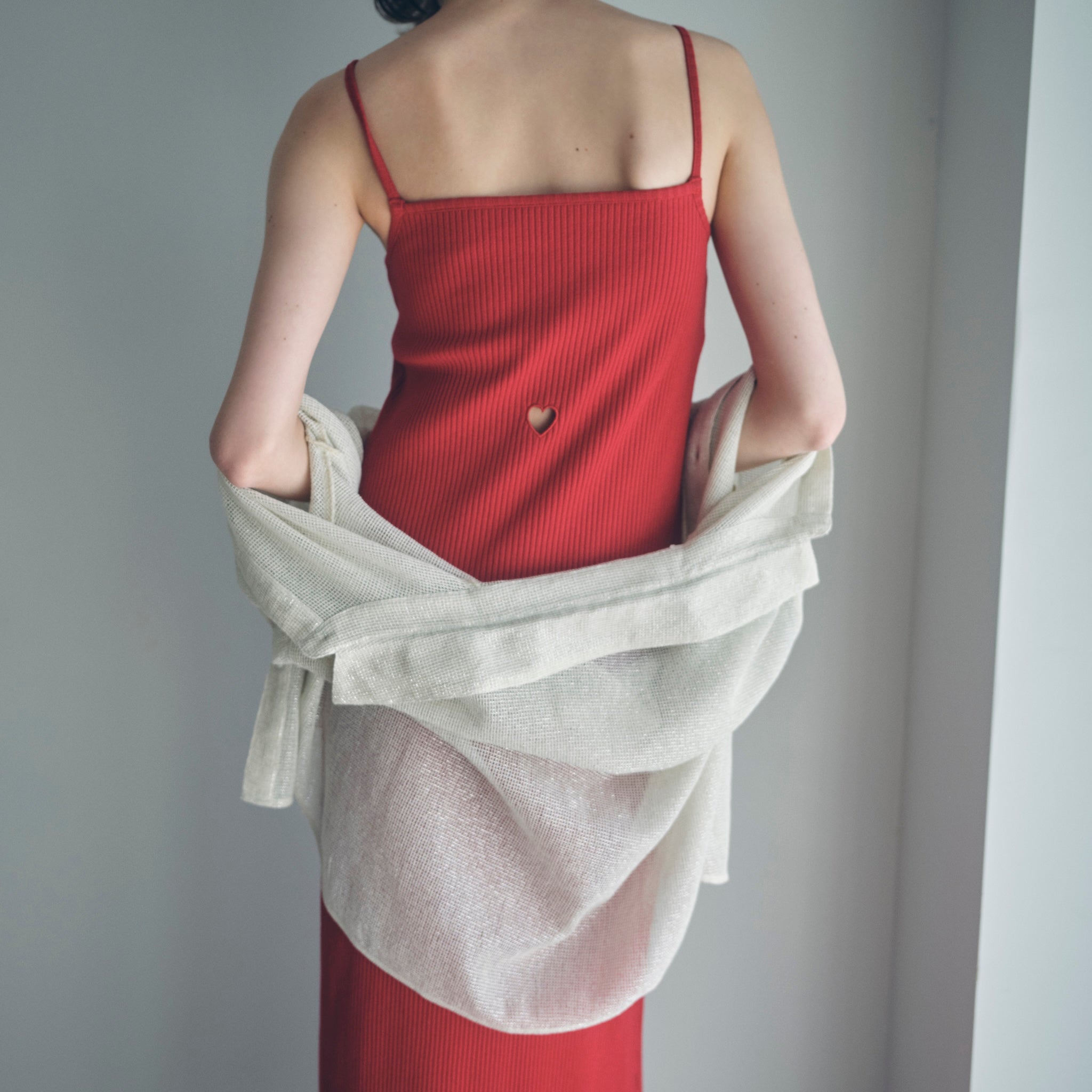 Cotton Mesh ルーズシャツ