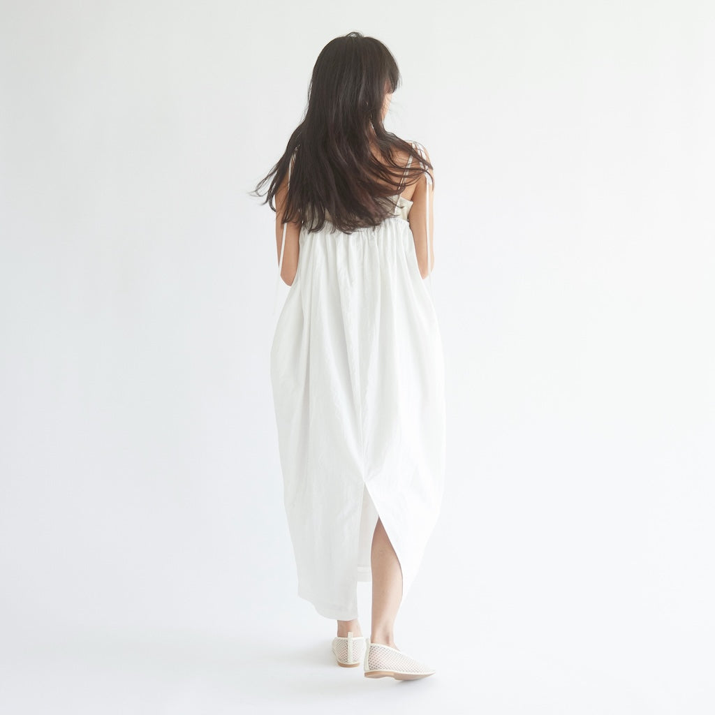 shoulder Ribbonコクーンワンピース