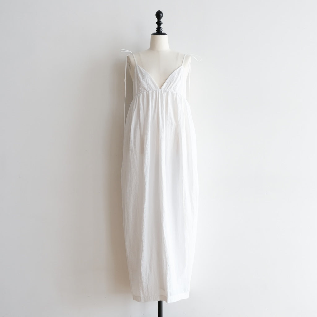 shoulder Ribbonコクーンワンピース