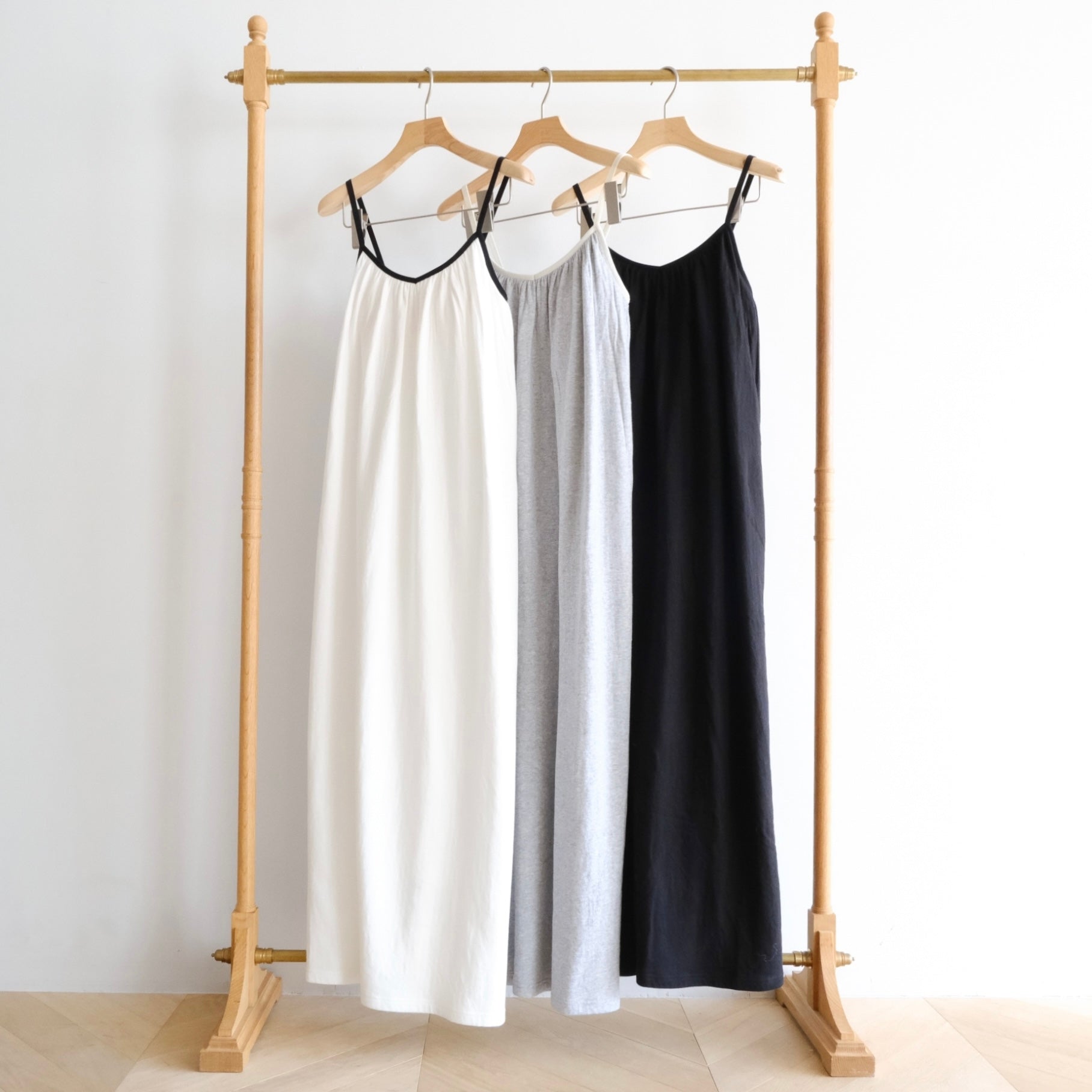 C/2F HOME Padded Gathered Cami Dress