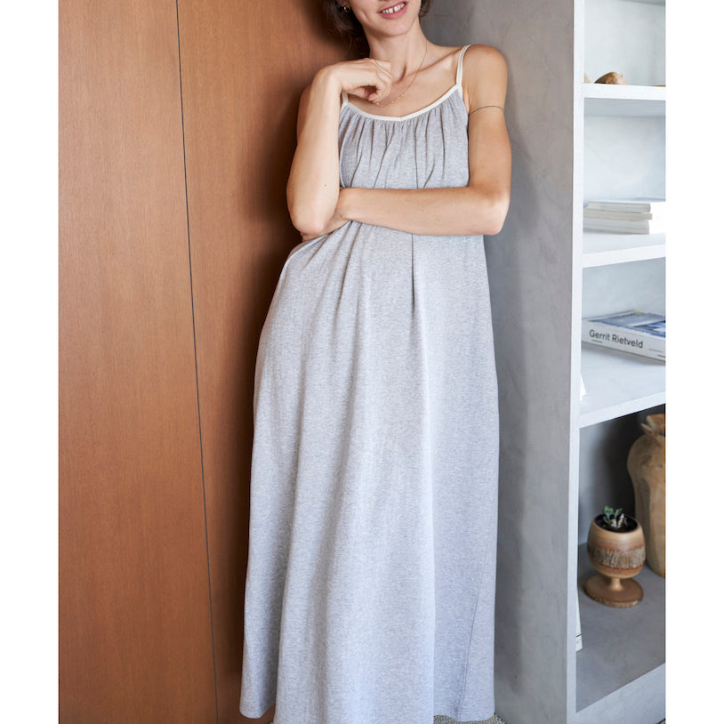 C/2F HOME Padded Gathered Cami Dress