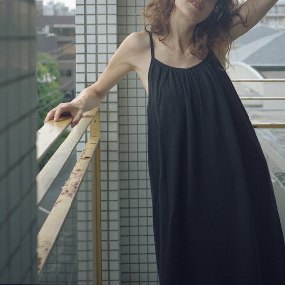 C/2F HOME Padded Gathered Cami Dress
