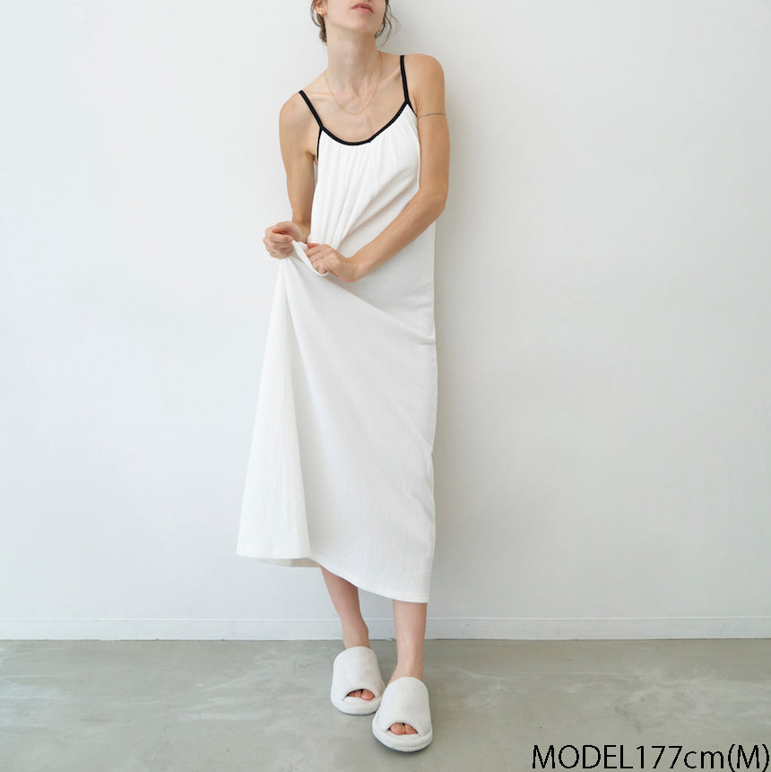 C/2F HOME Padded Gathered Cami Dress
