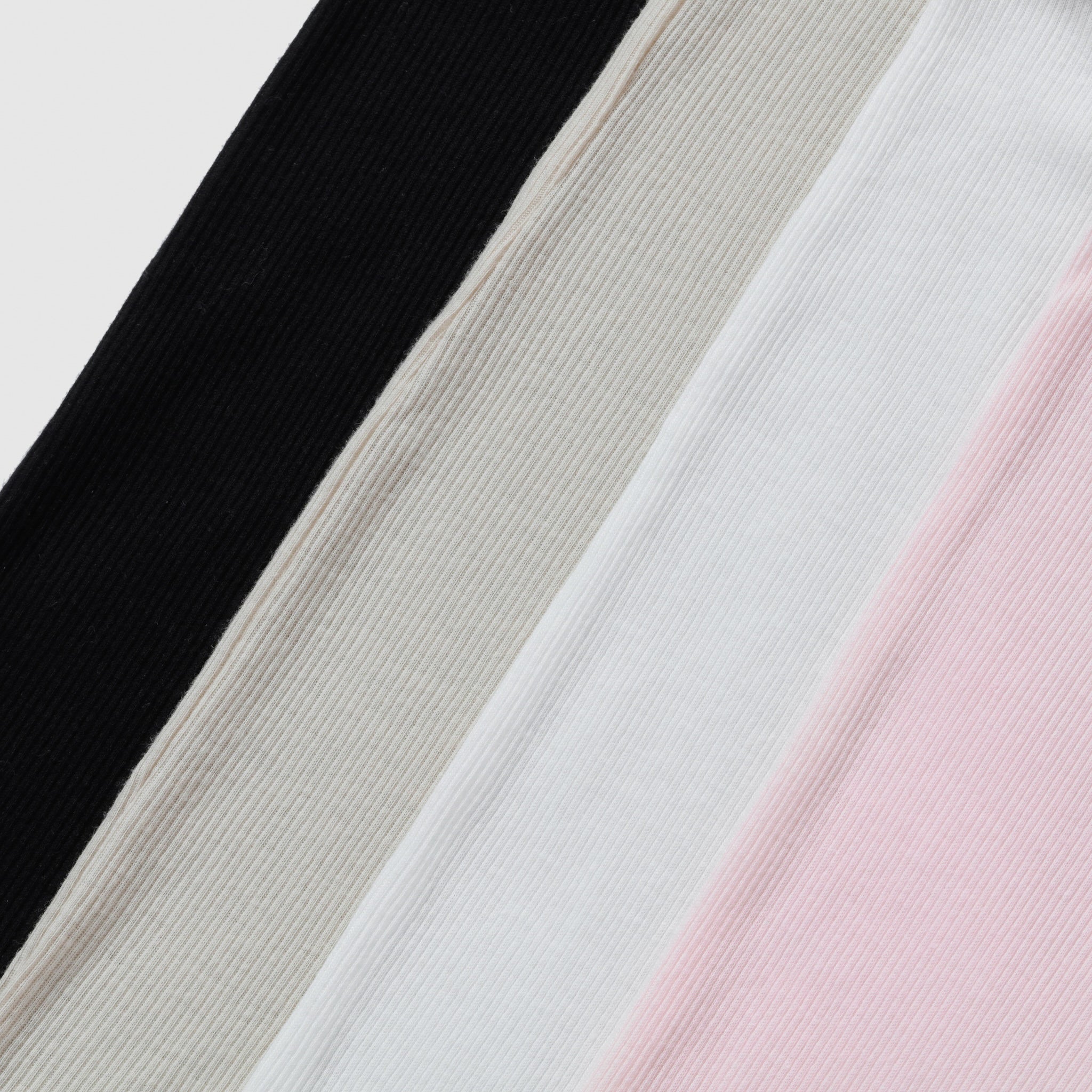 Light sheer rib fit top