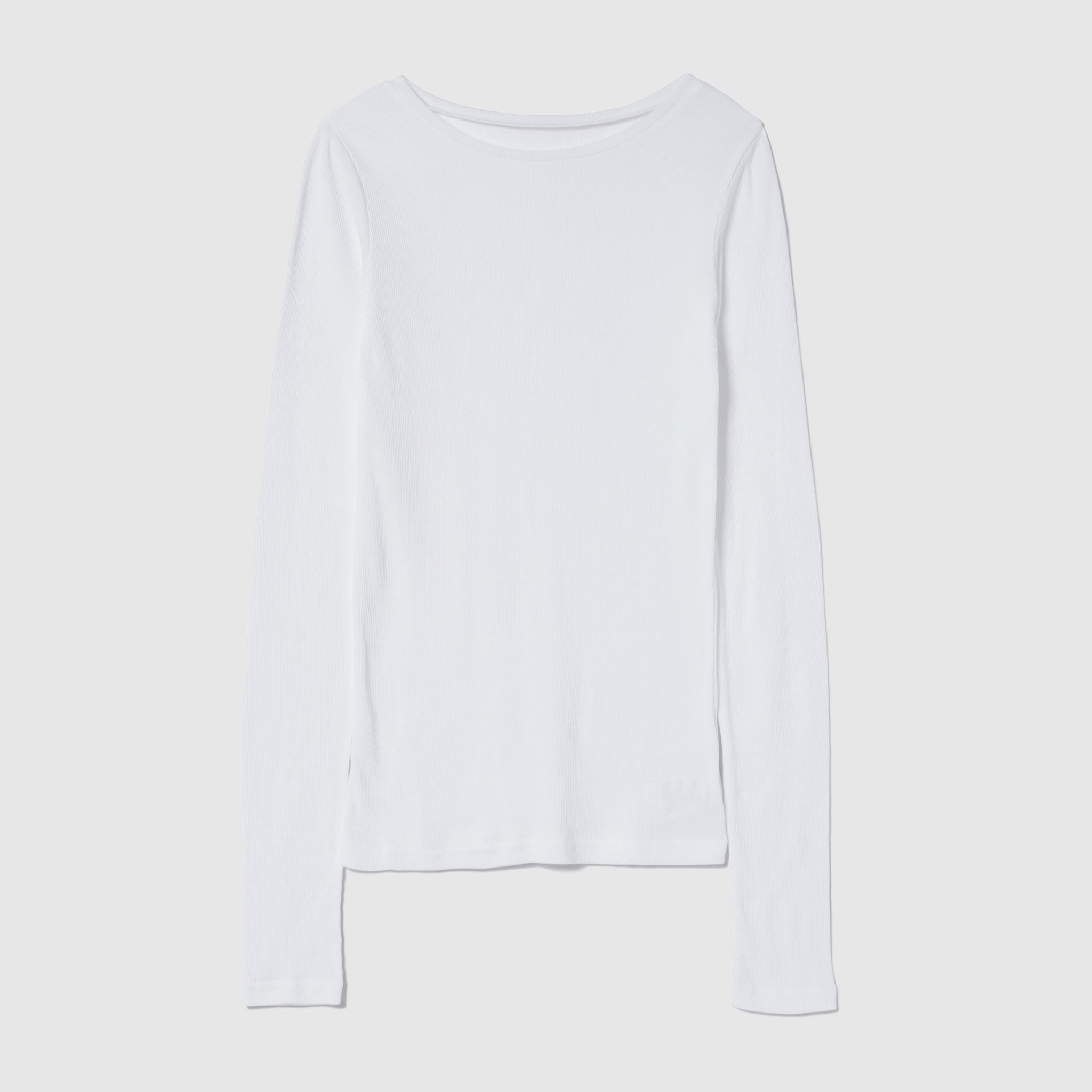 Light sheer rib fit top