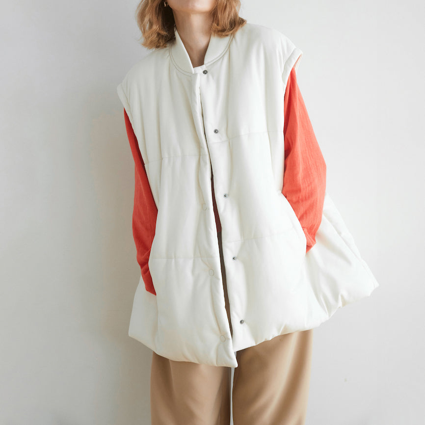 ECO LEATHER THERMO PUFFジャケット