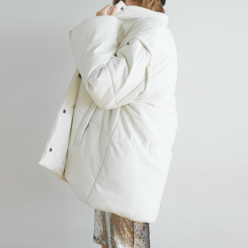 ECO LEATHER THERMO PUFFジャケット