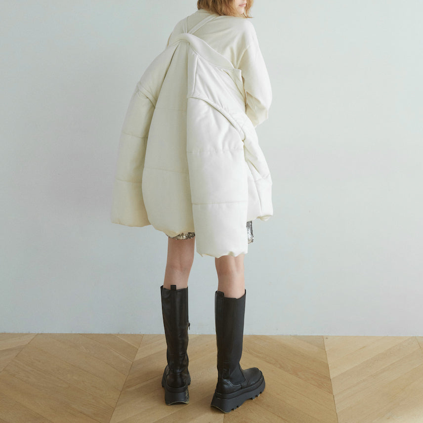 ECO LEATHER THERMO PUFFジャケット