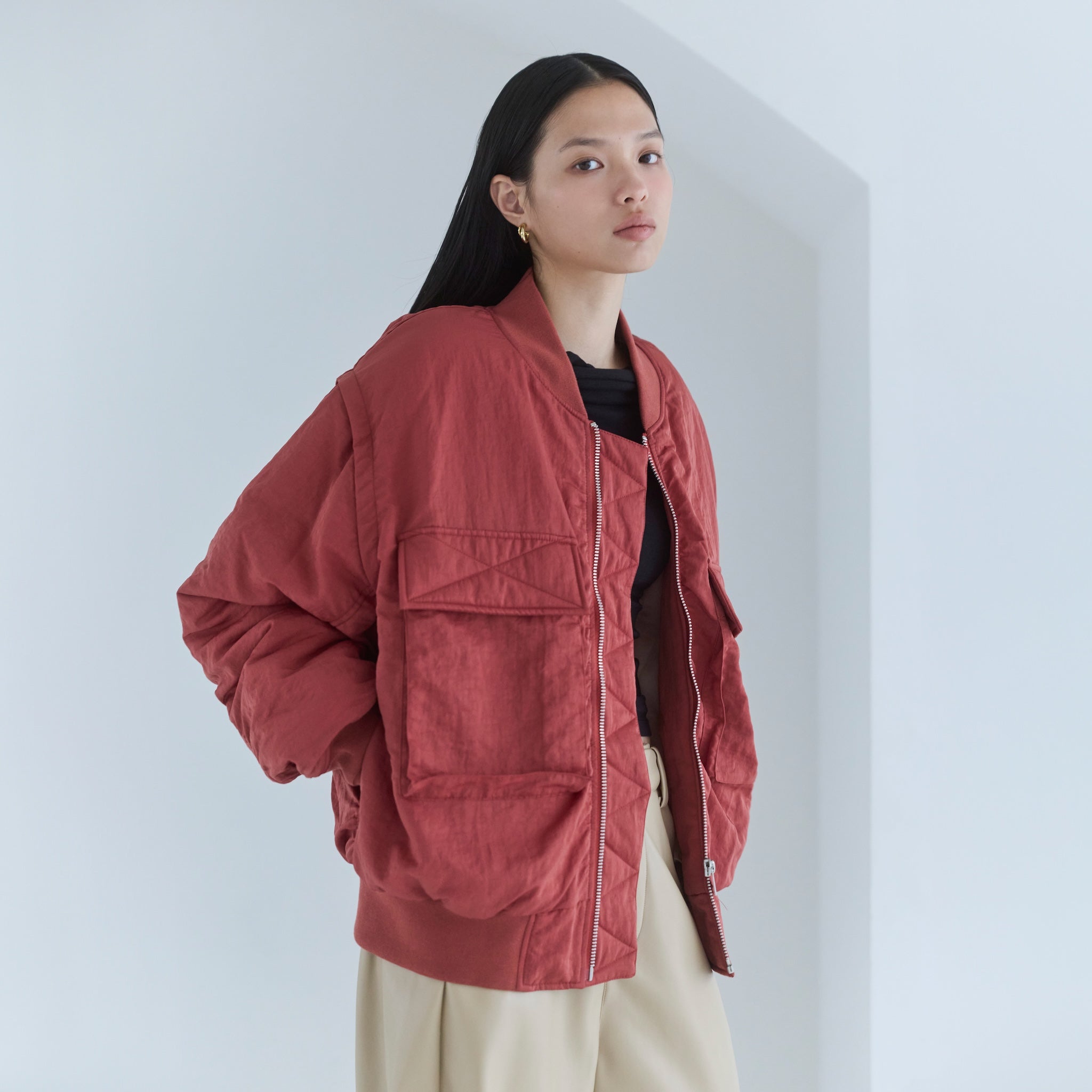 オーバーサイズBIGポケットMA-1