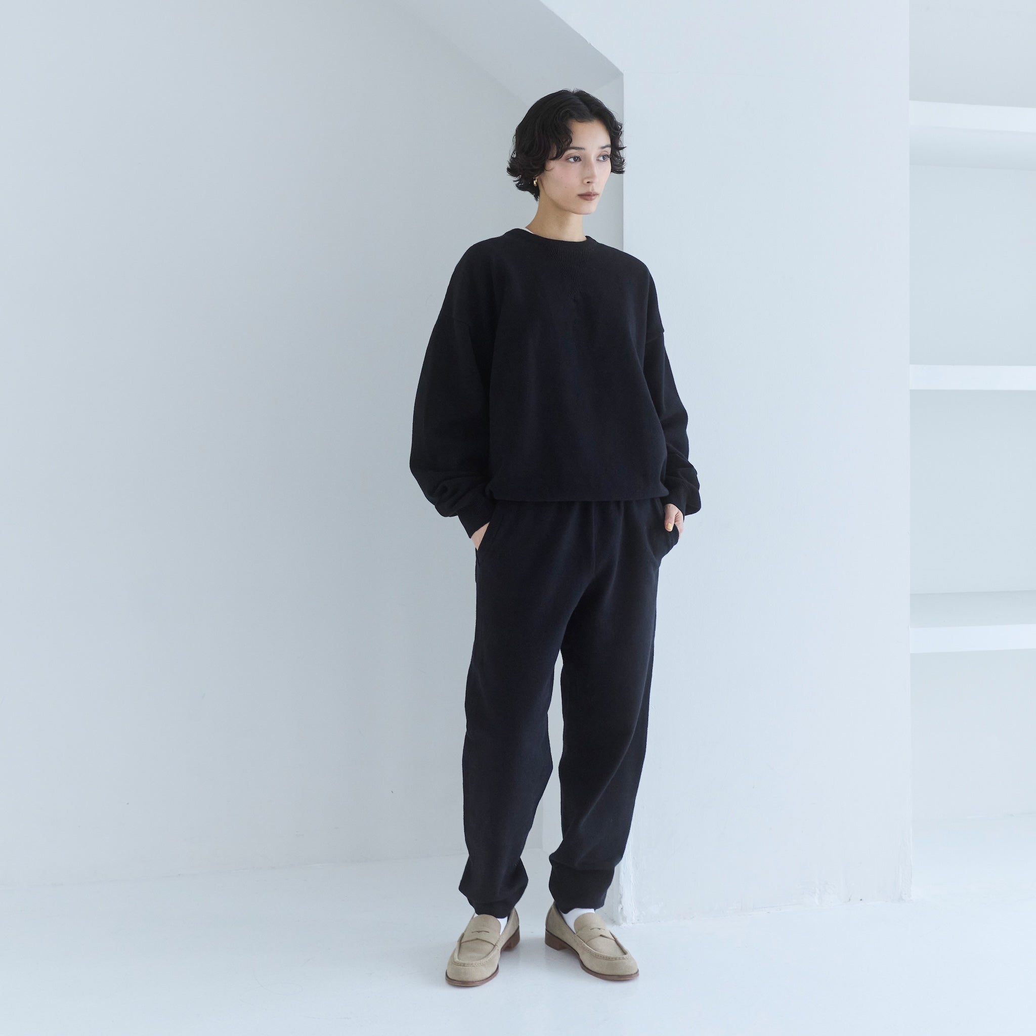 Sweatlikeリラックステーパード