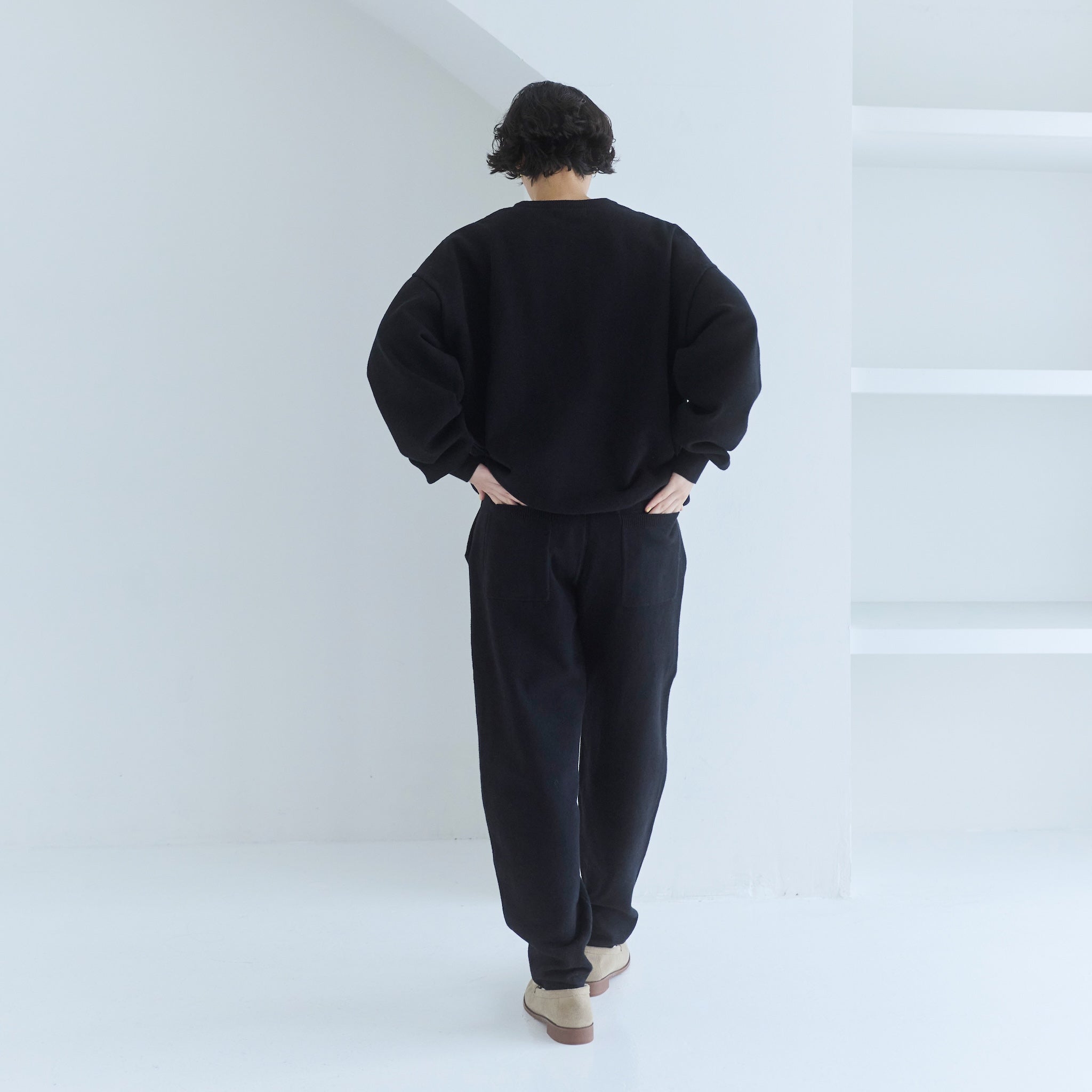 Sweatlikeリラックステーパード