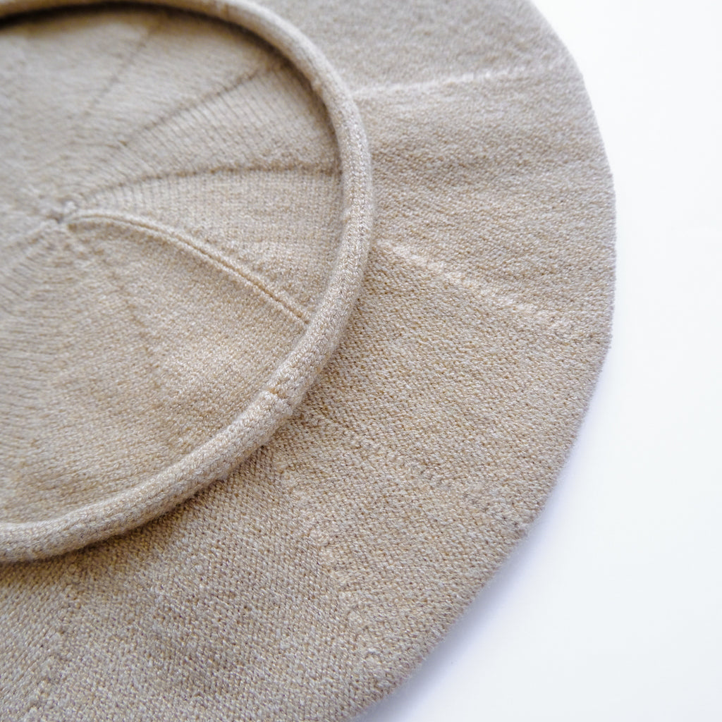 Knitted Circle Beret