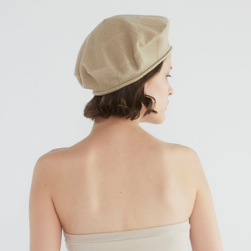 Knitted Circle Beret