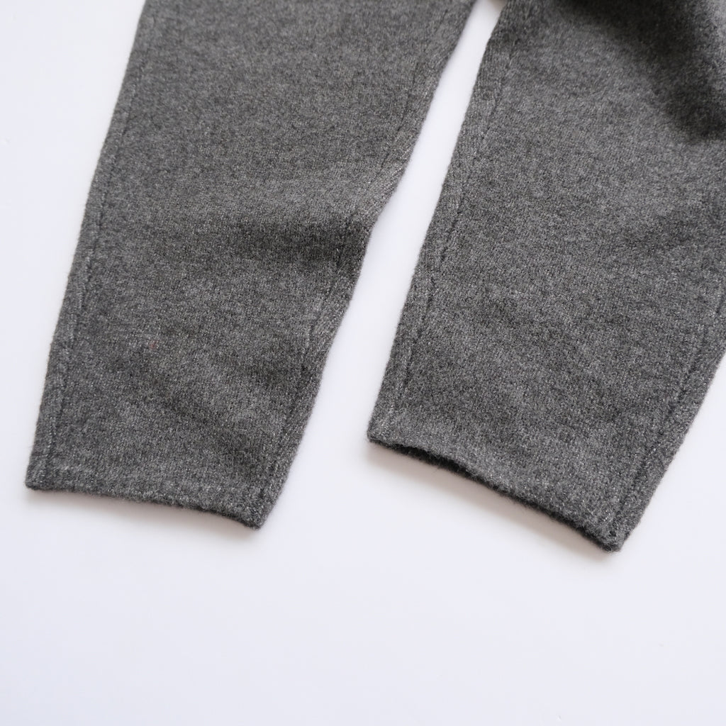 ウールmix Relaxソフトニットパンツ