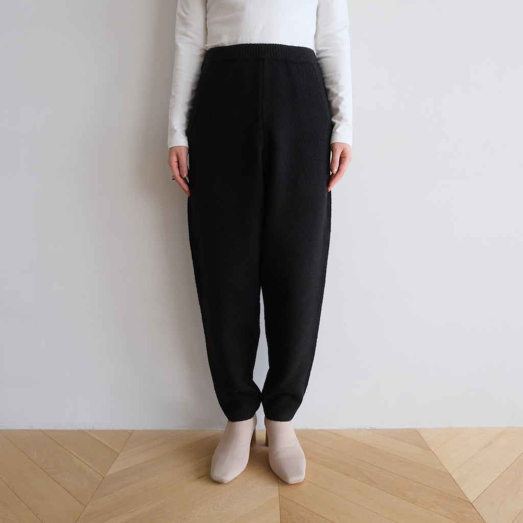 Wool Mix Relax Soft Knit Pants