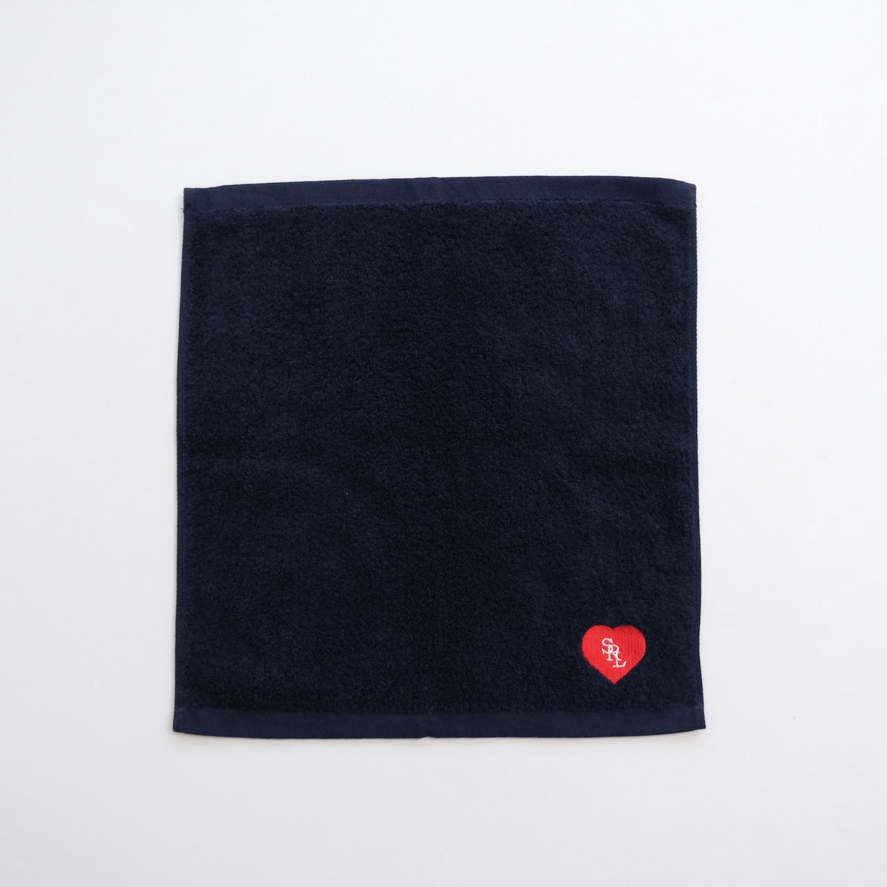 HEART EMBROIDERY Hand towel