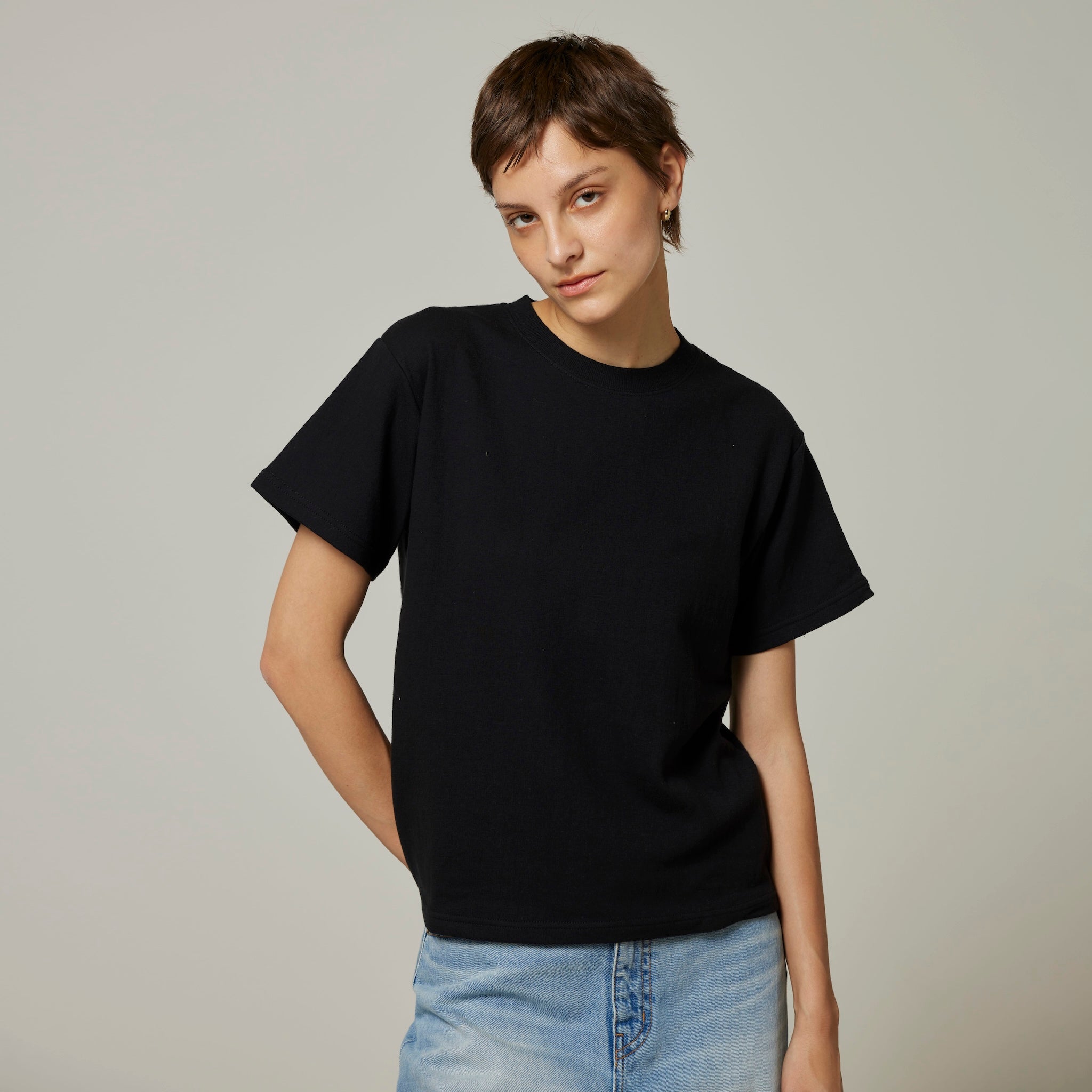 C/2FACE Crew neck MEDIUM T-shirt
