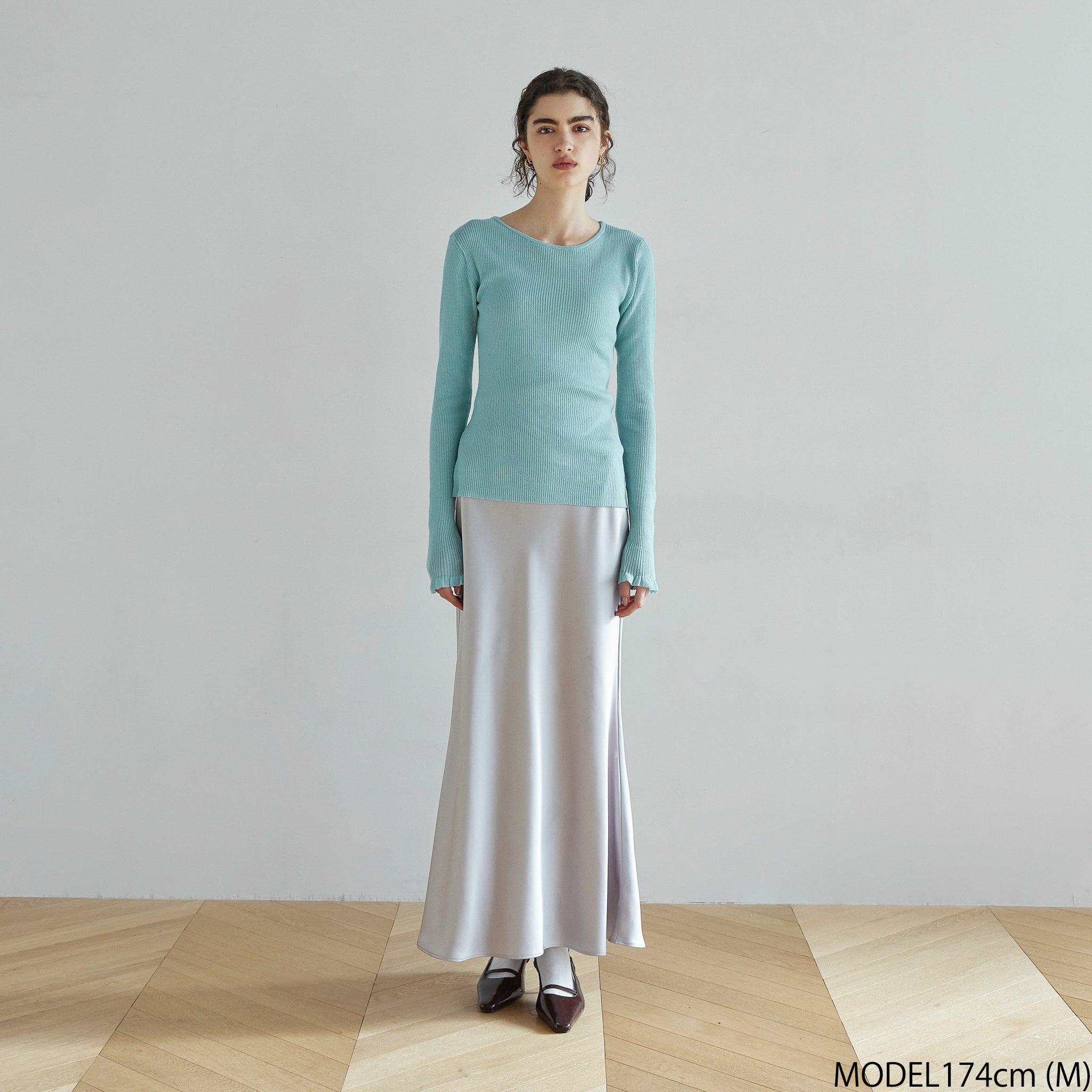 Satinマーメイドスカート