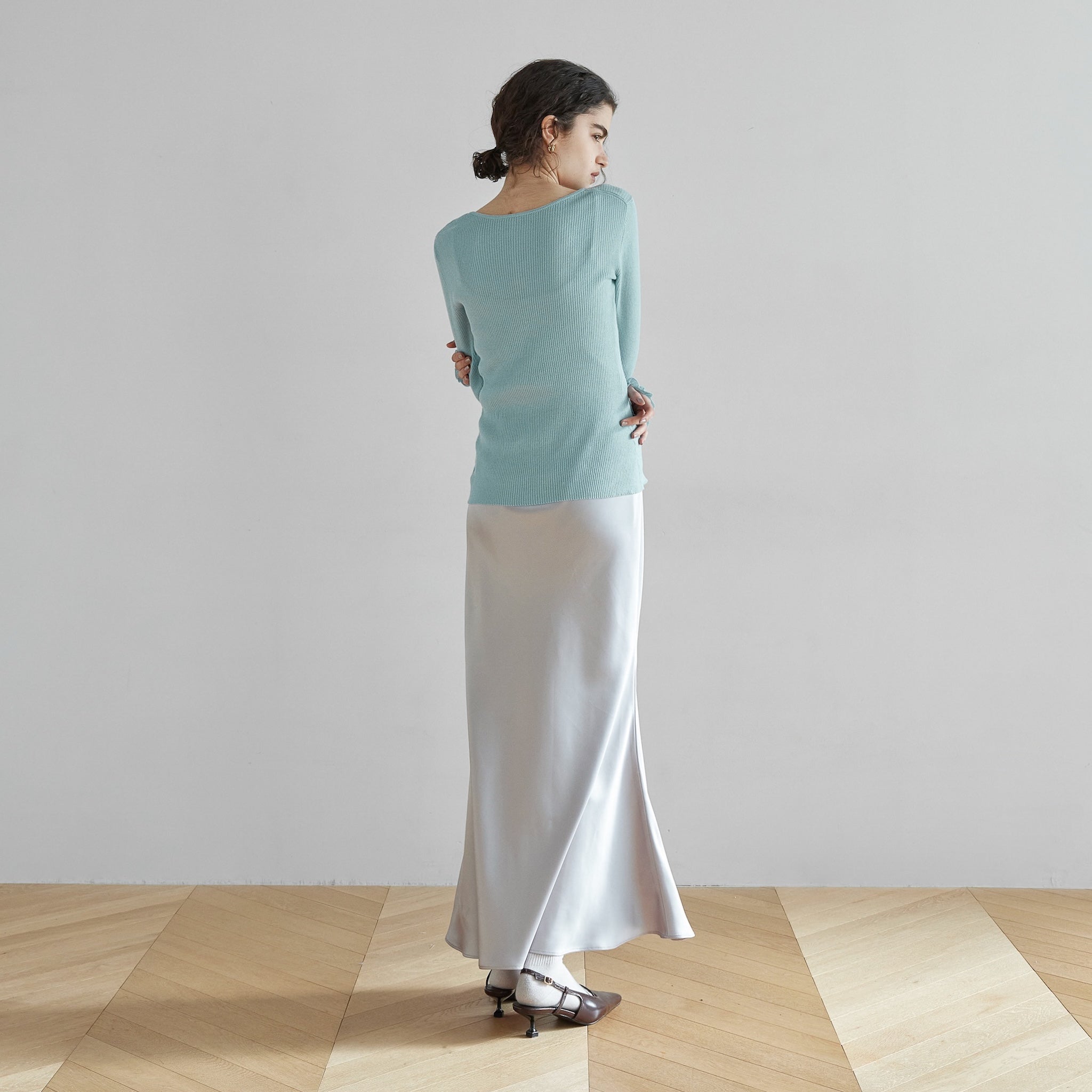 Satinマーメイドスカート