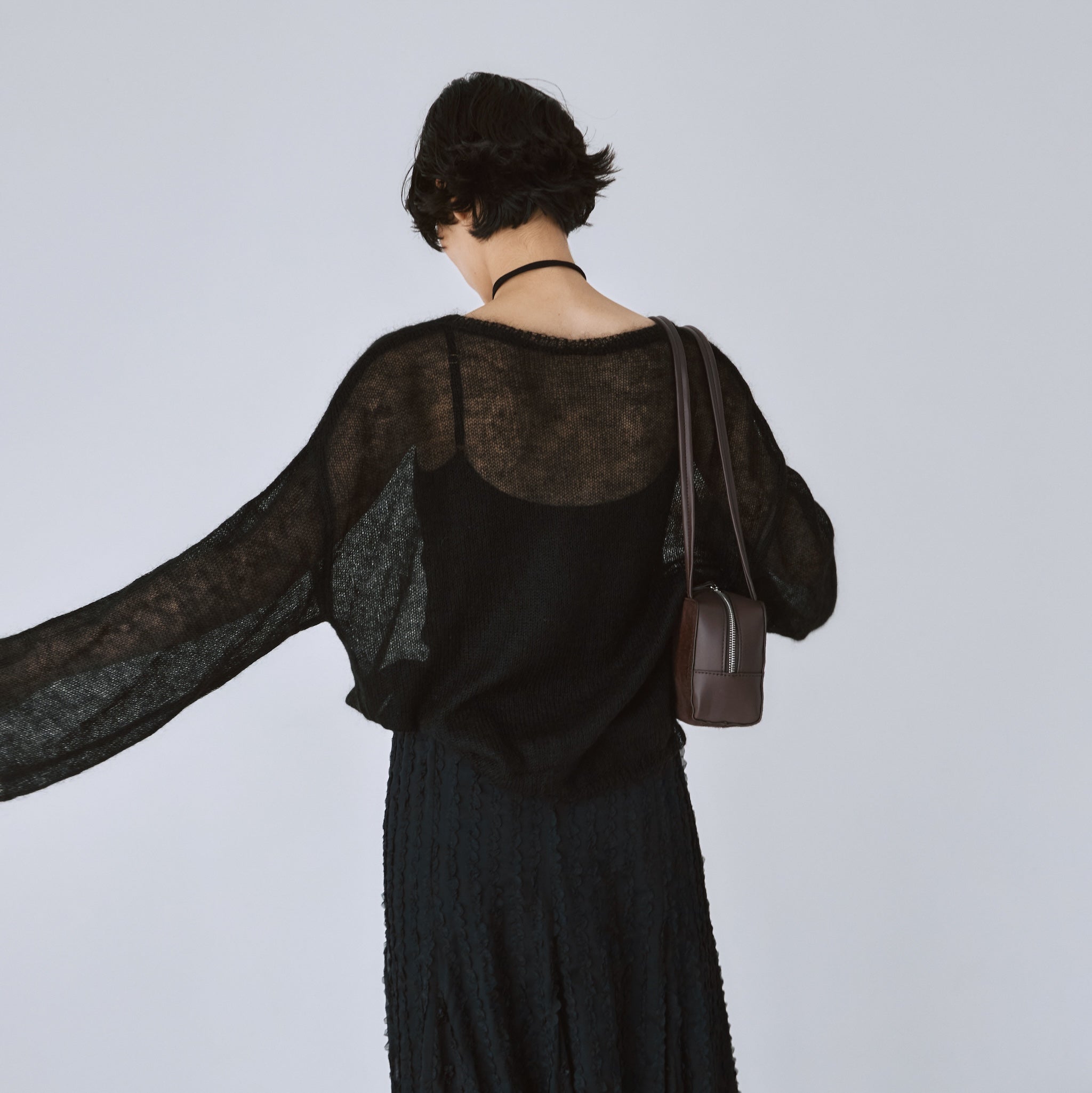 KIDモヘヤSheerプルオーバー