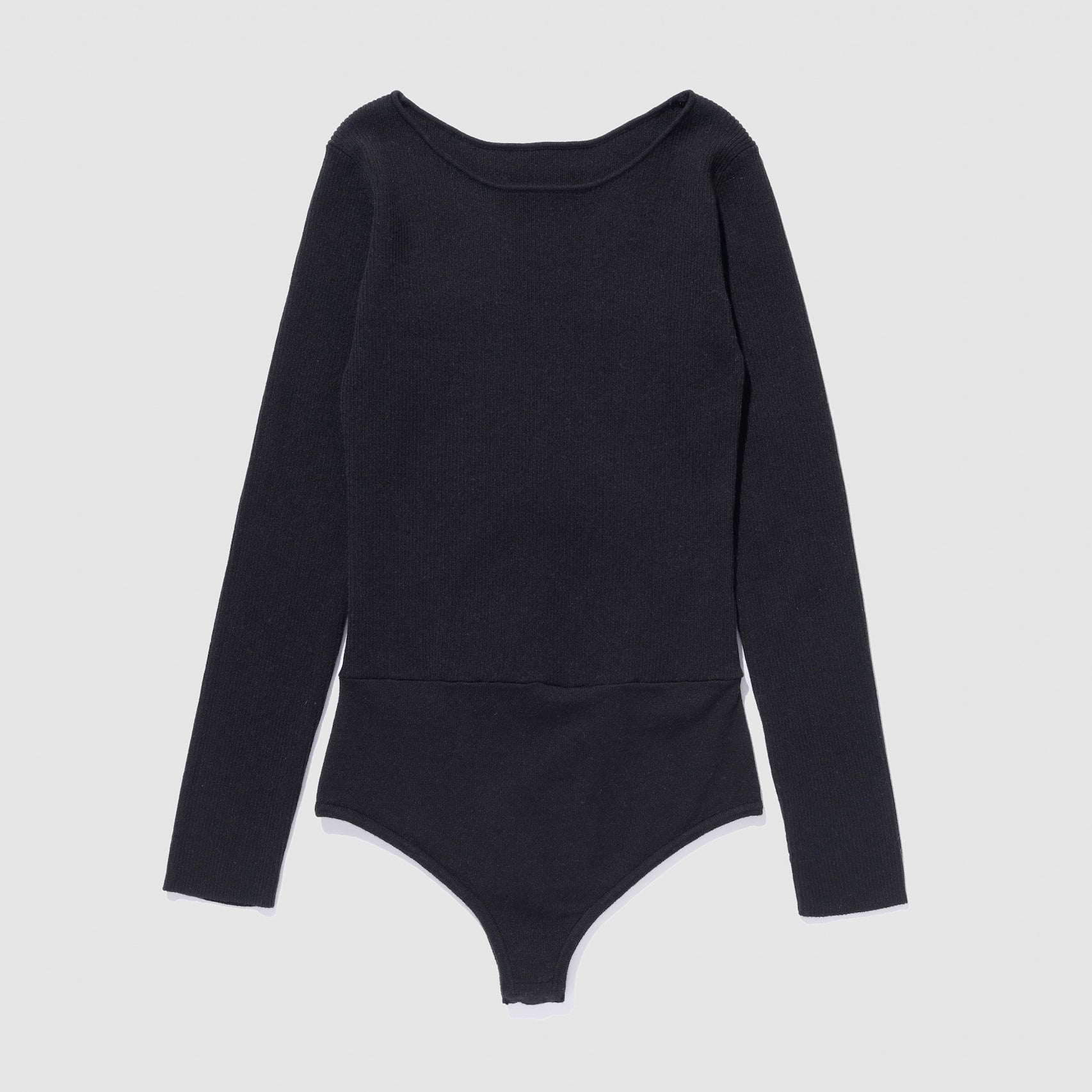 Linen combination 2way crew body suit